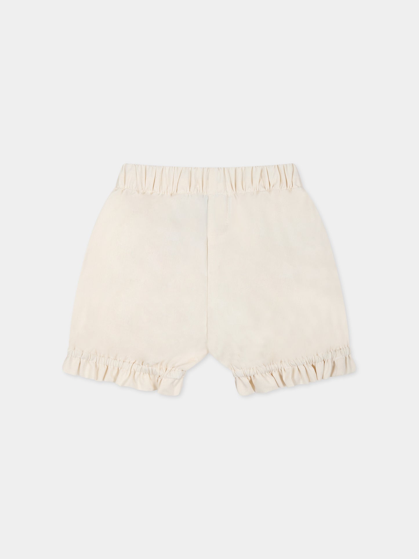 Shorts avorio per neonato,Farway Milano,PAN05NTP