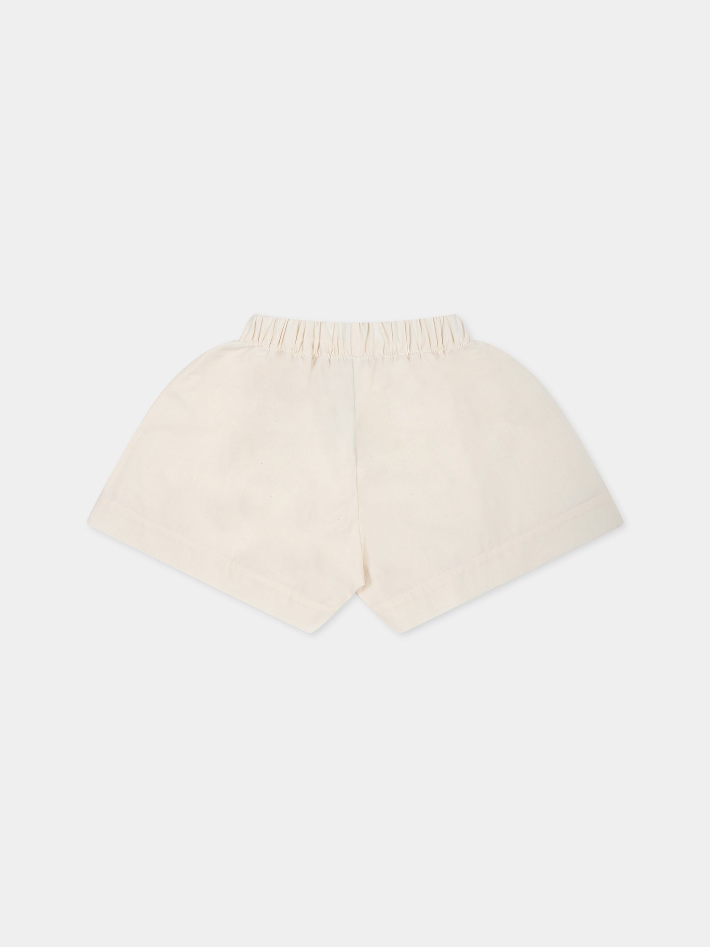 Shorts avorio per neonato,Farway Milano,PAN06NTP