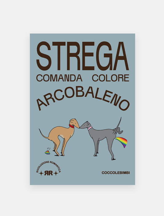 Poster Pride Month multicolor per bambini,Rivoluzione Romantica X Coccolebimbi,POSTER