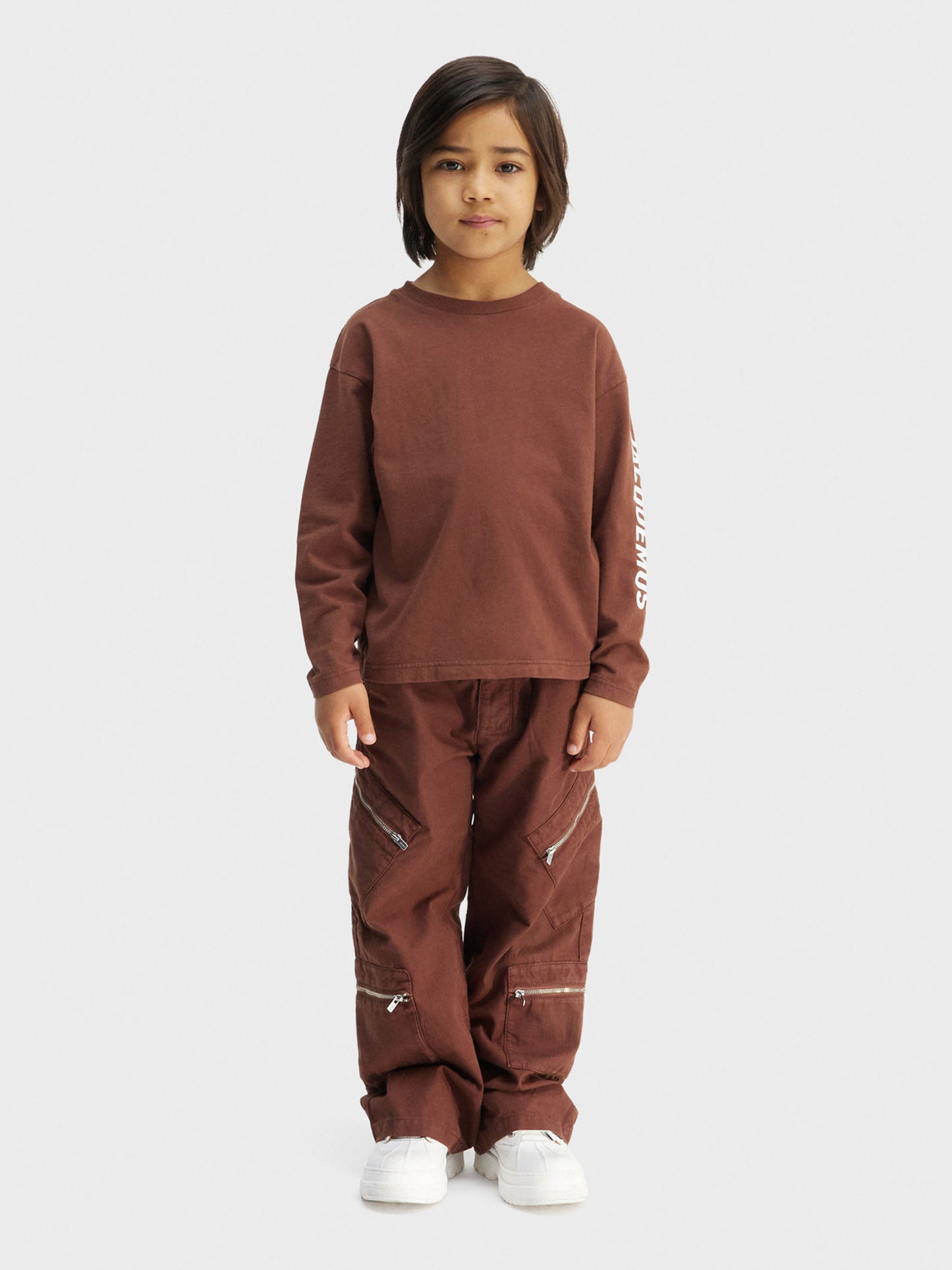 Brown 'Le Cargo Marrone' trousers for boy