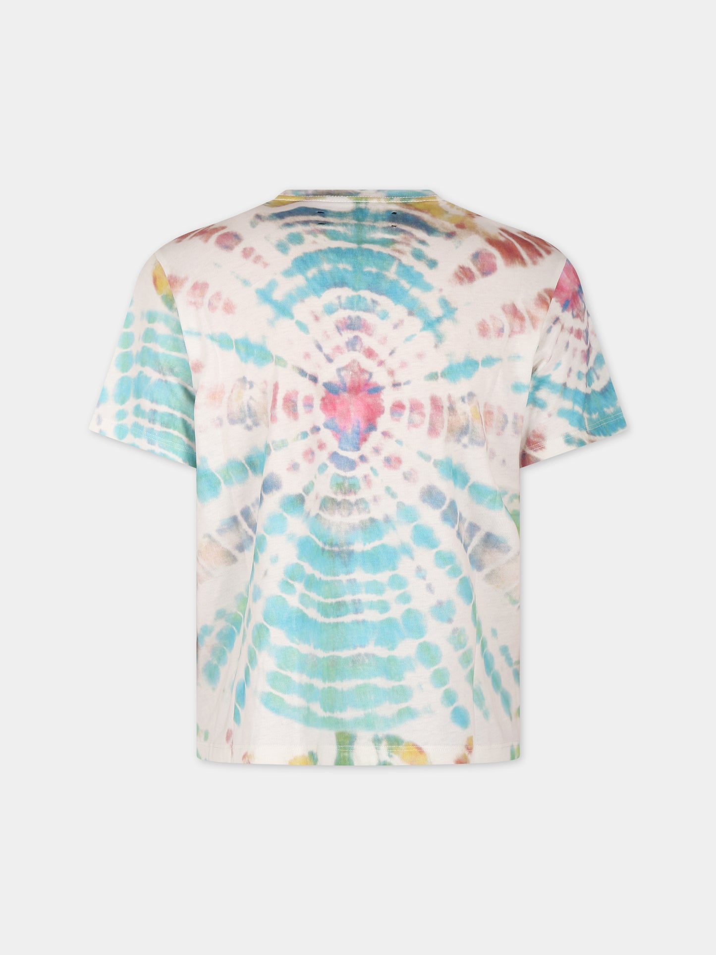 White t-shirt for kids with logo