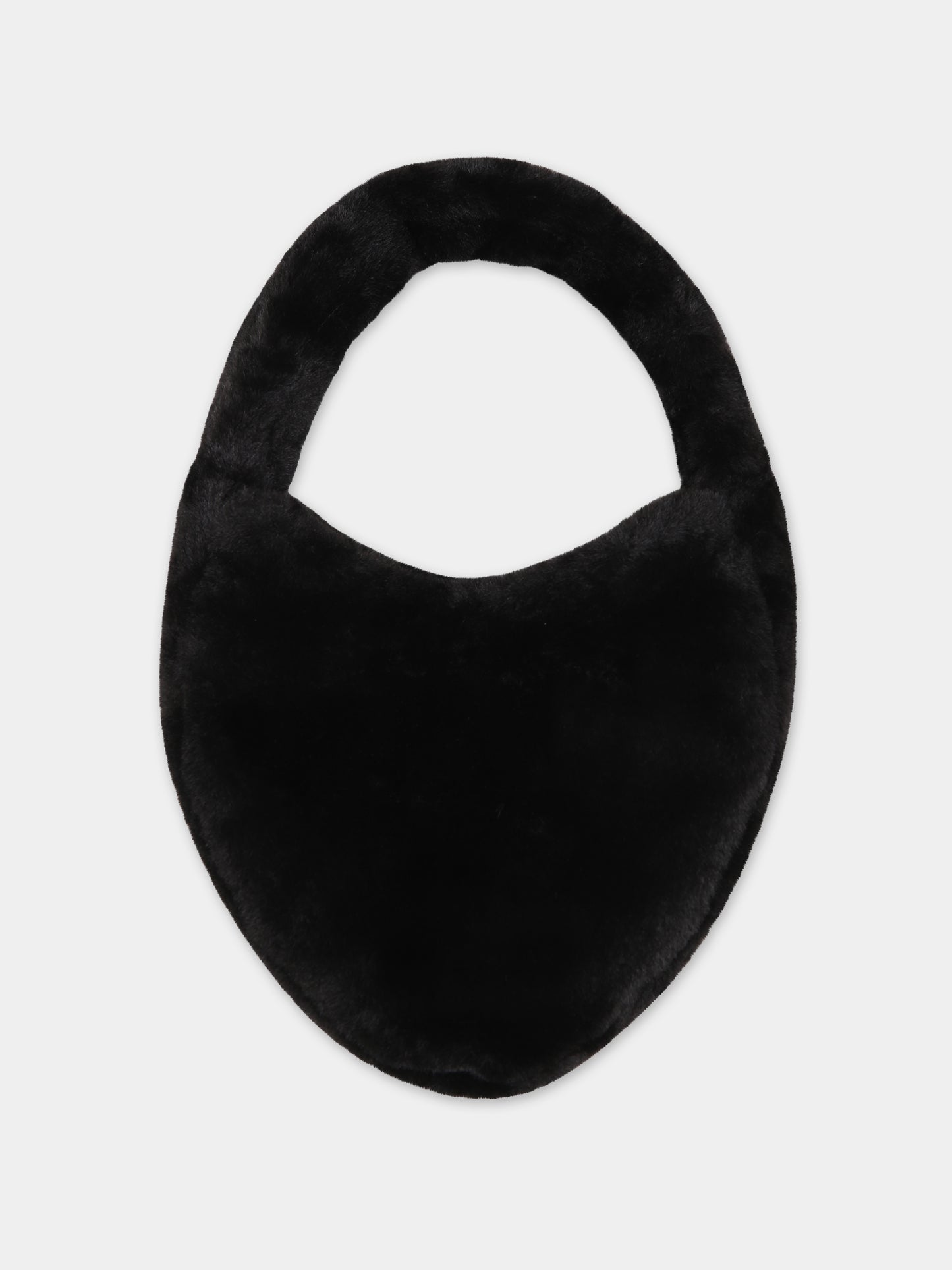 Black bag for girl with logo