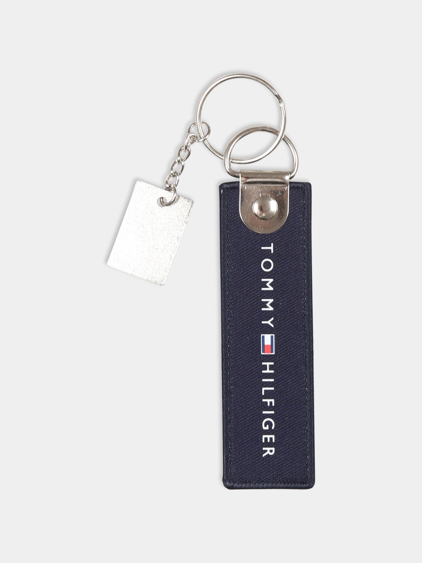 Portachiavi blu per bambini con logo,Tommy Hilfiger Junior,PORTACHIAVI