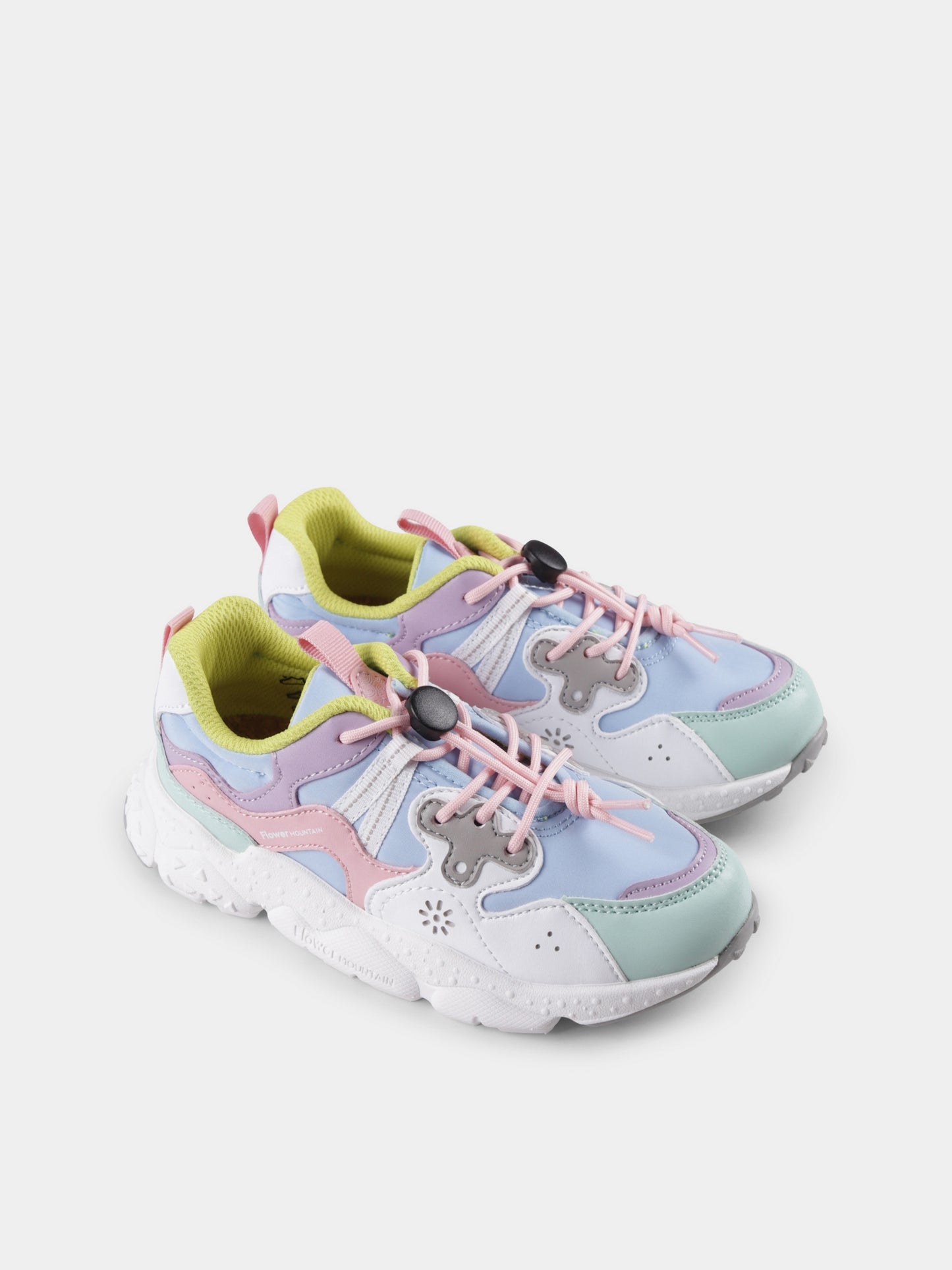 Sneakers Yamano multicolor per bambina,Flower Mountain,001 2015497 21 1F55 YAMANO