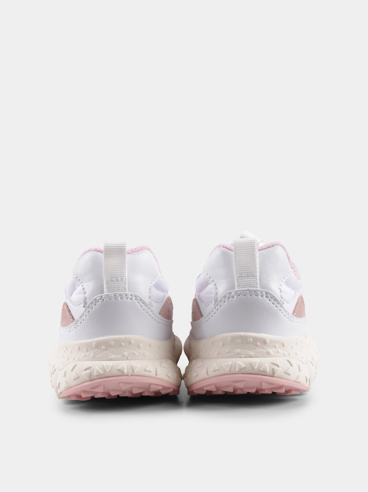 Sneakers Yamano bianche per bambina,Flower Mountain,001 2015497 21 1N04 YAMANO