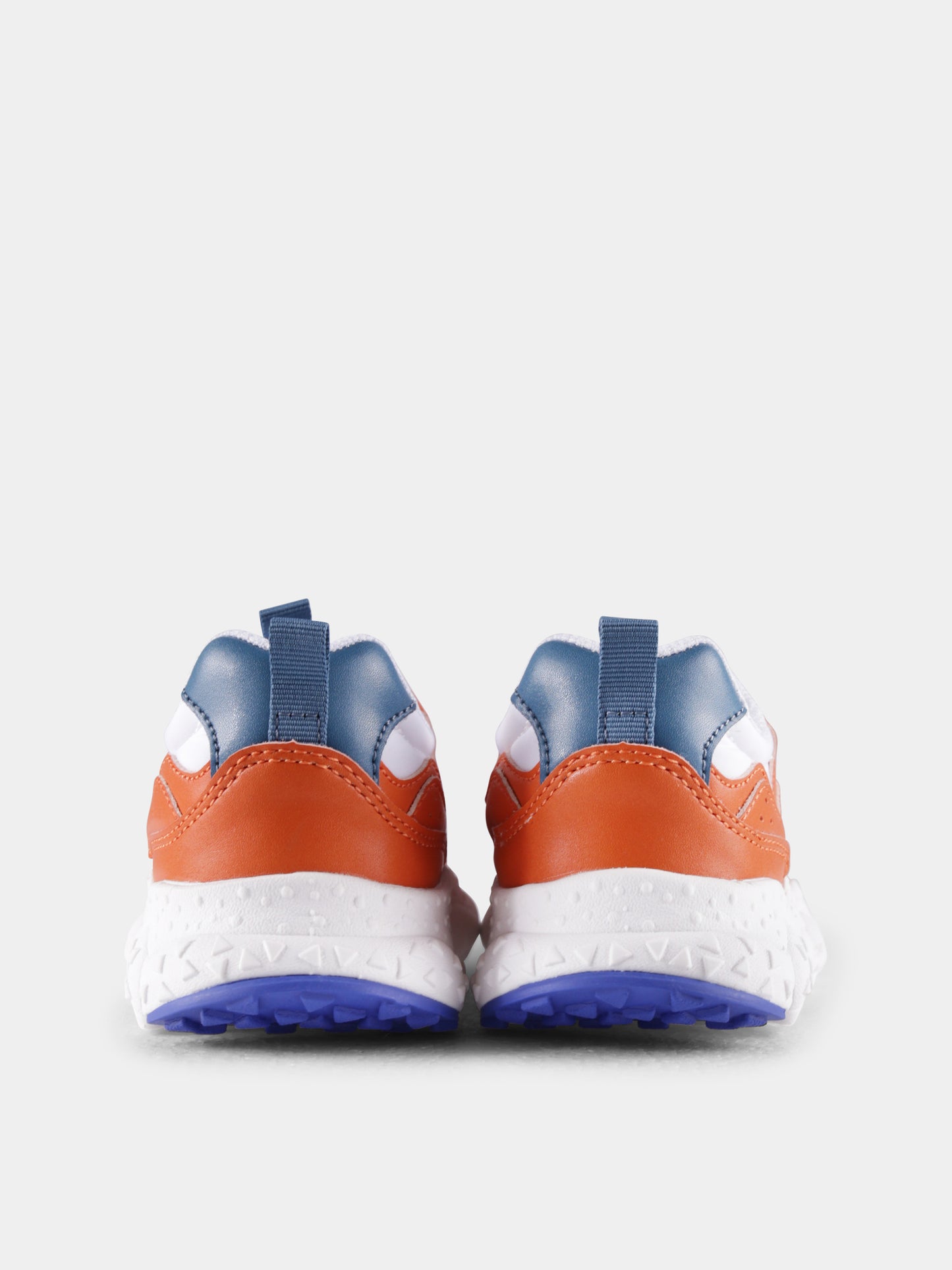 Sneakers Yamano arancioni per bambini,Flower Mountain,001 2015497 21 2G23 YAMANO