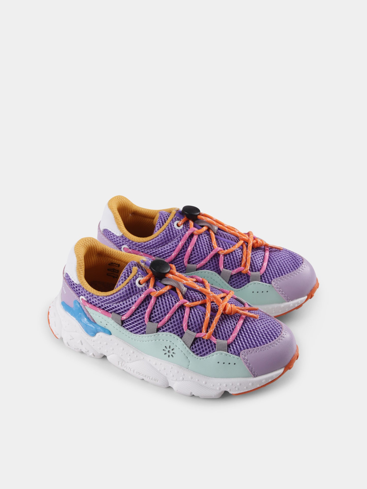 Sneakers Raikiri multicolor per bambina,Flower Mountain,001 2015499 21 1I03 RAIKIRI