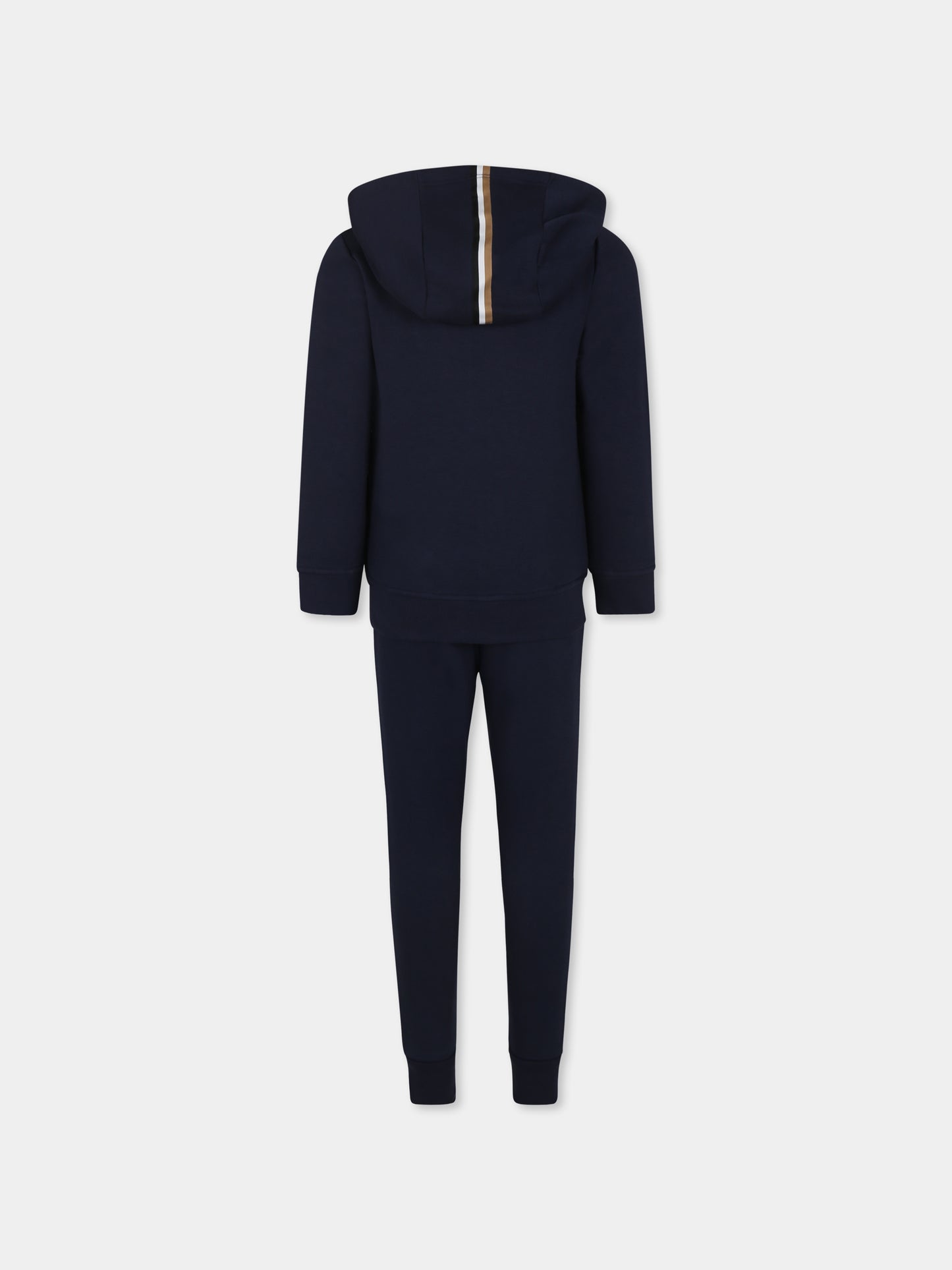 Completo blu per bambino con logo,Boss,J28121 849