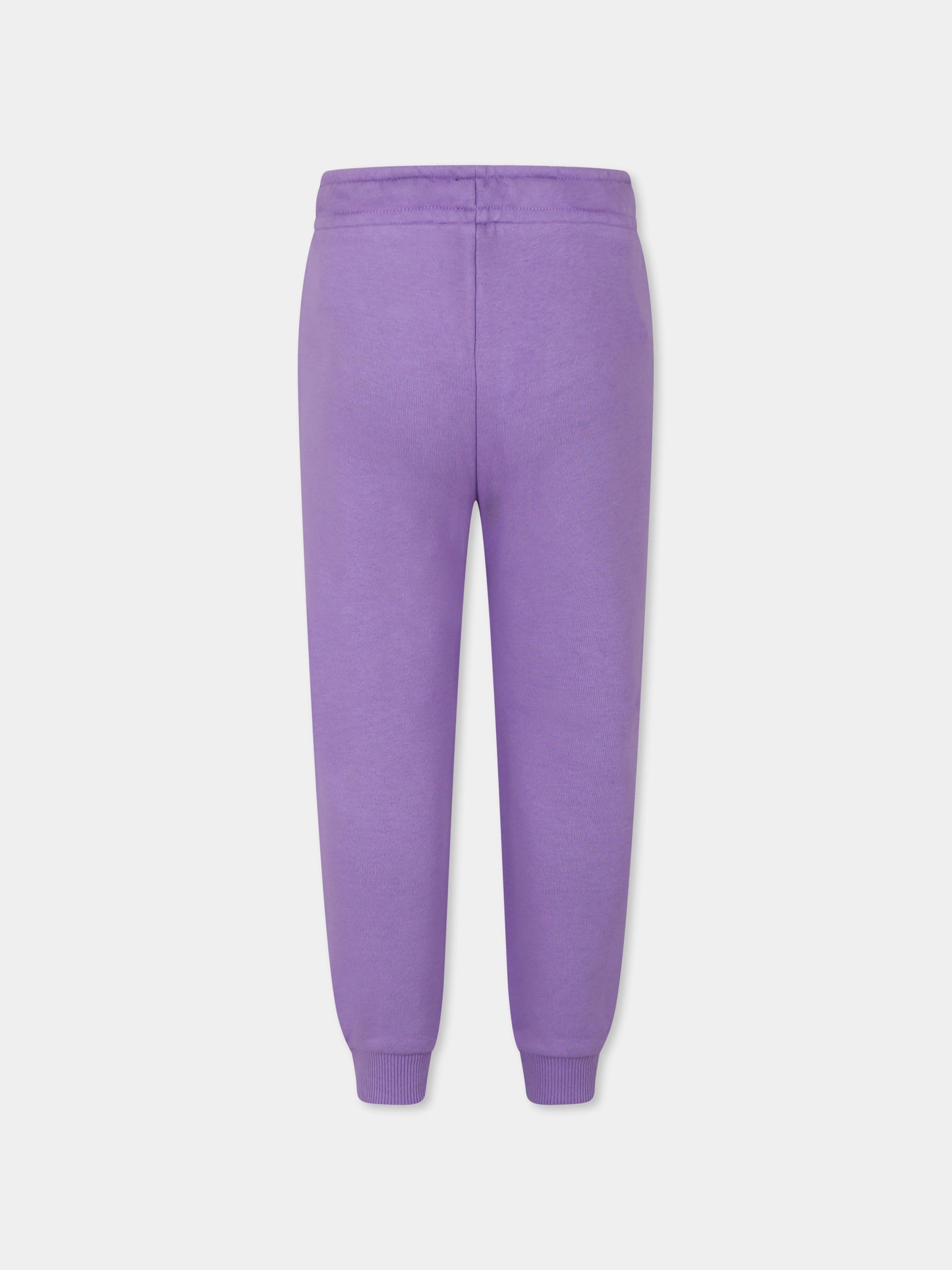 Pantaloni viola per bambina con logo,Marc Jacobs,W14328 919