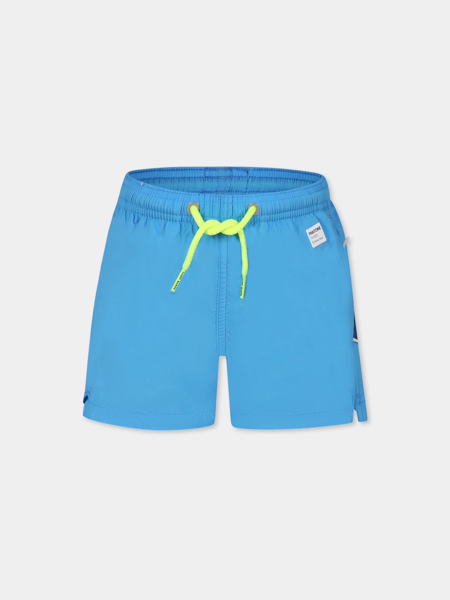Light blue swim shorts for boy