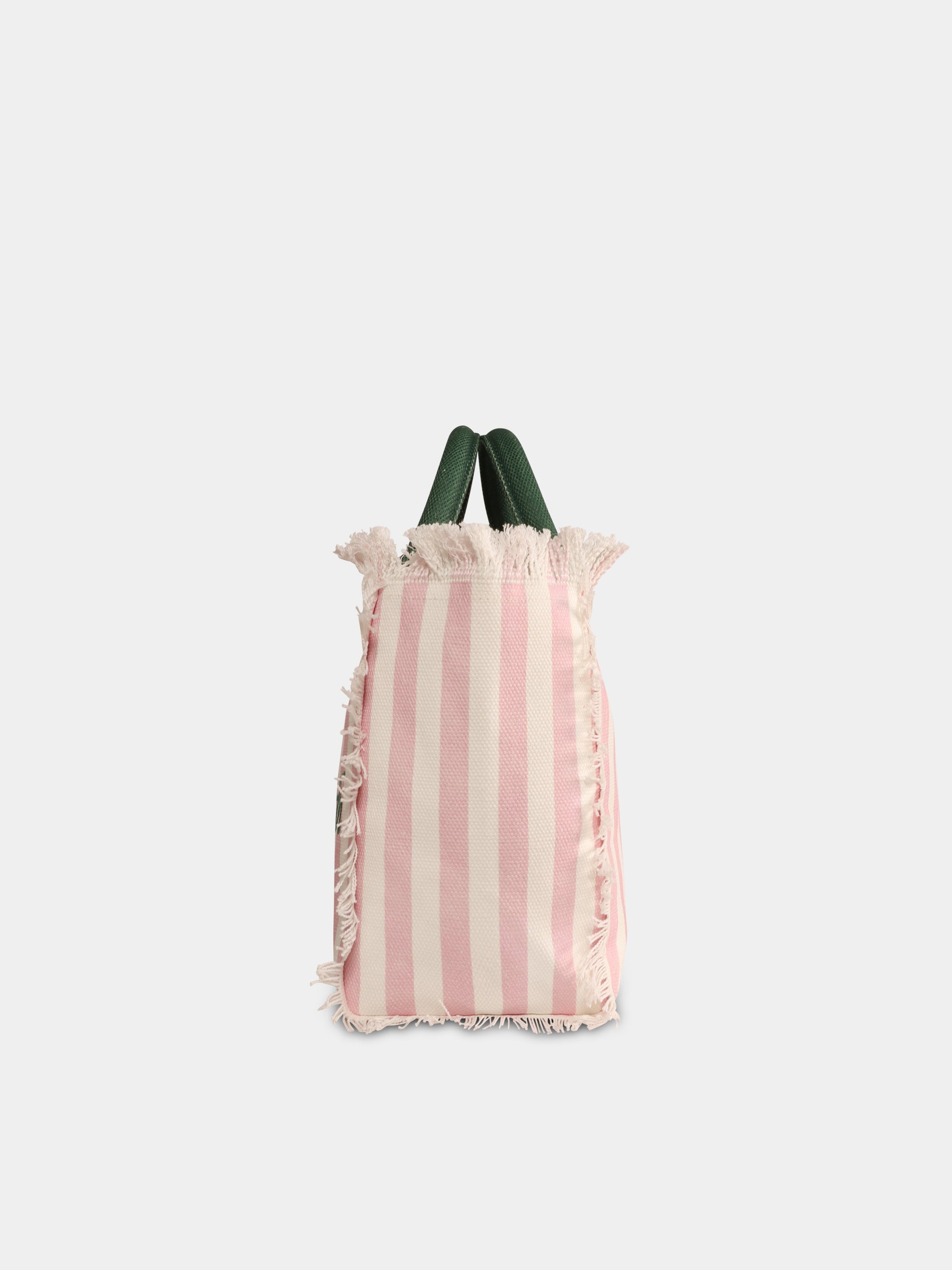 Borsa mare Colette rosa per bambina con logo,Mc2 Saint Barth,COL0001 03754H