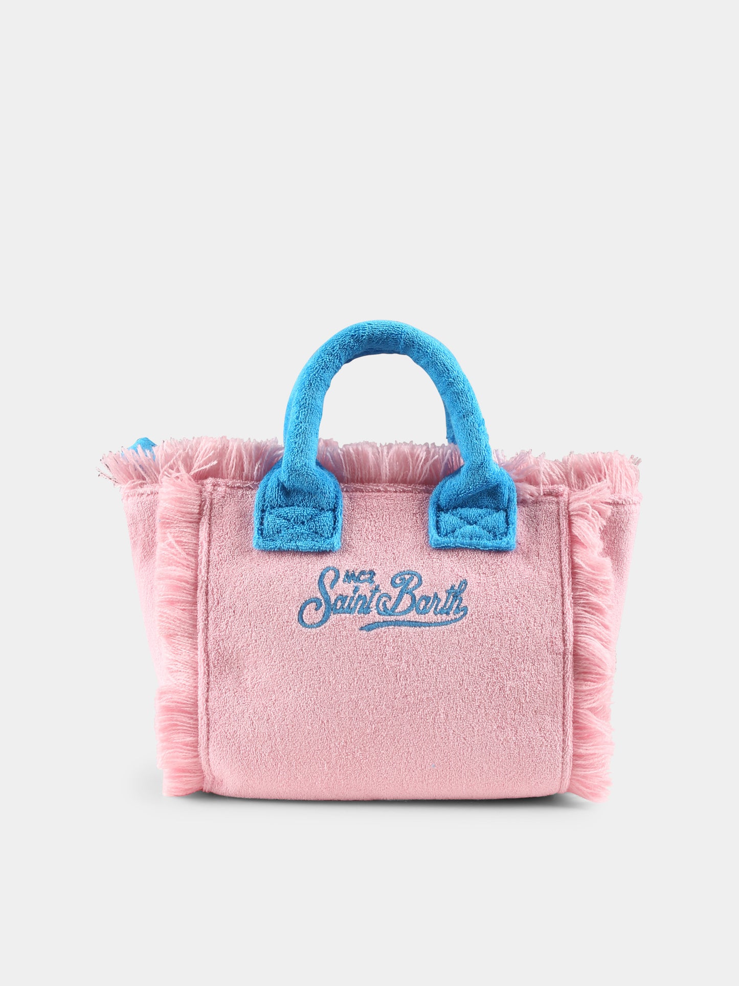 Borsa Vanity Mini rosa per bambina con logo,Mc2 Saint Barth,VAMI003 04235H