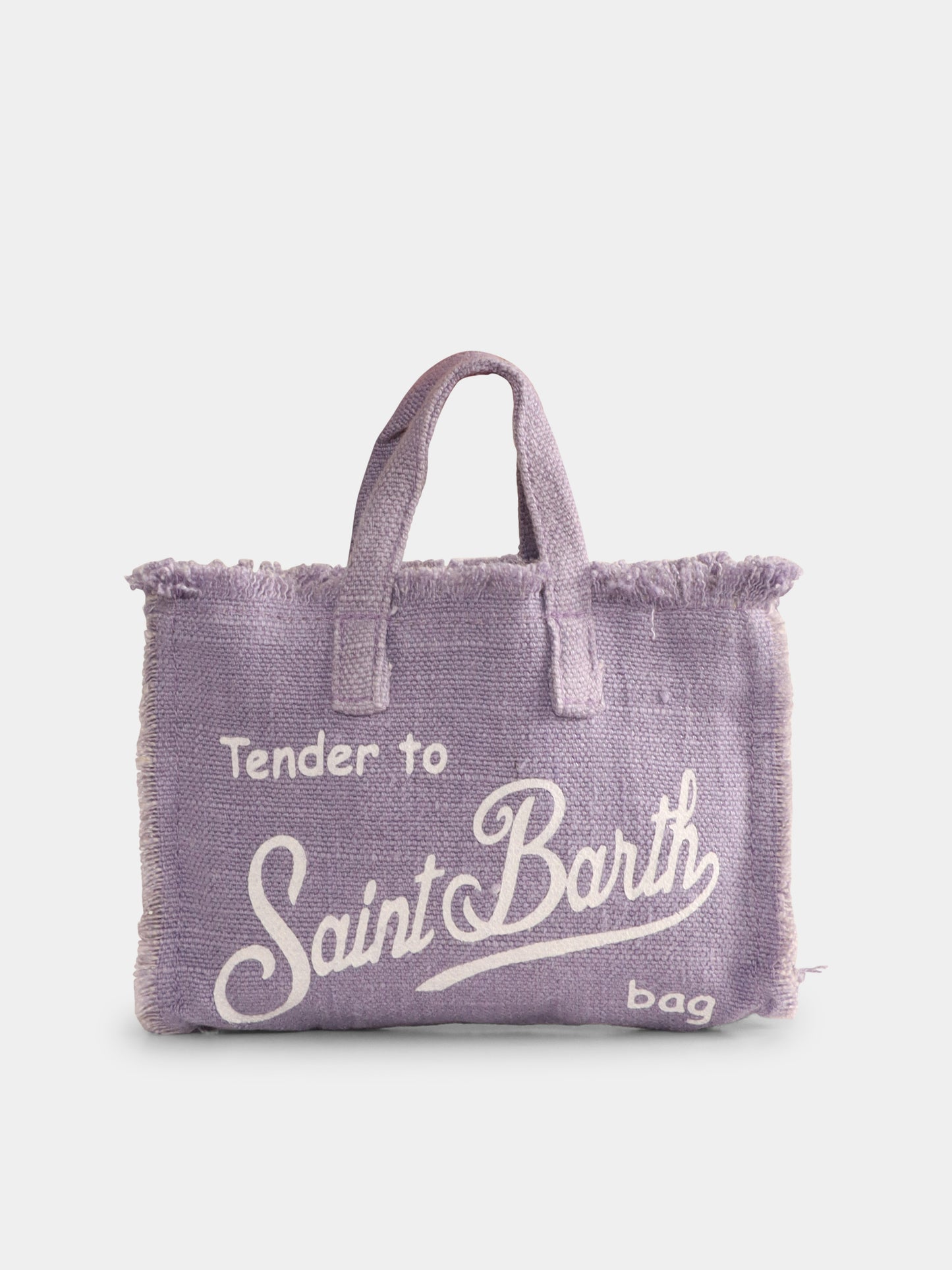 Borsa porta cellulare viola per bambina con logo,Mc2 Saint Barth,PHONE002 01539H