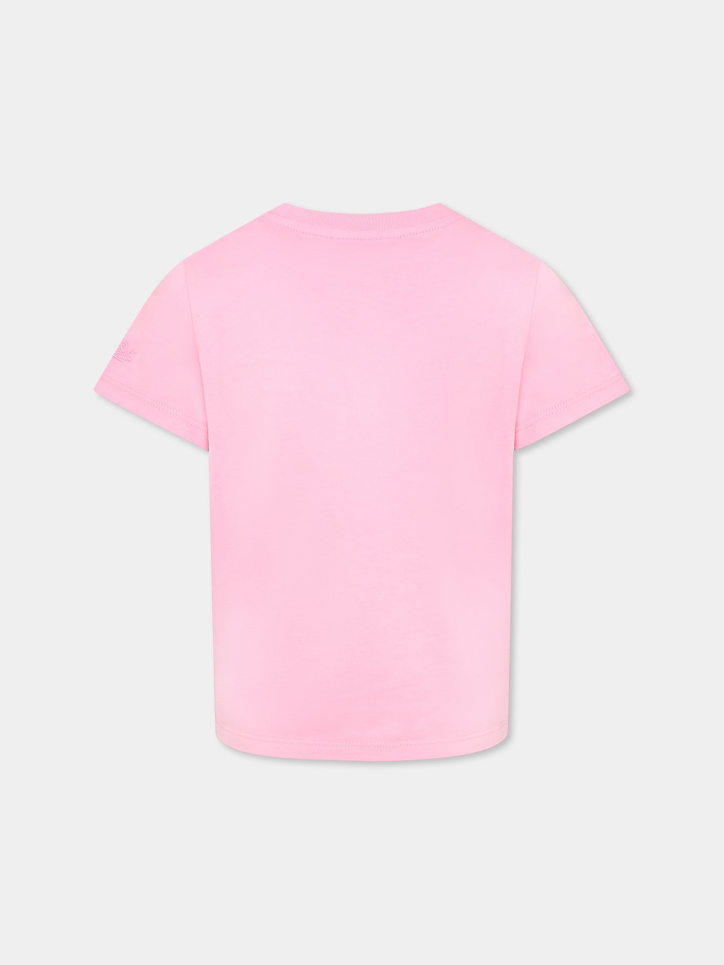 Pink t-shirt for girl with Snoopy