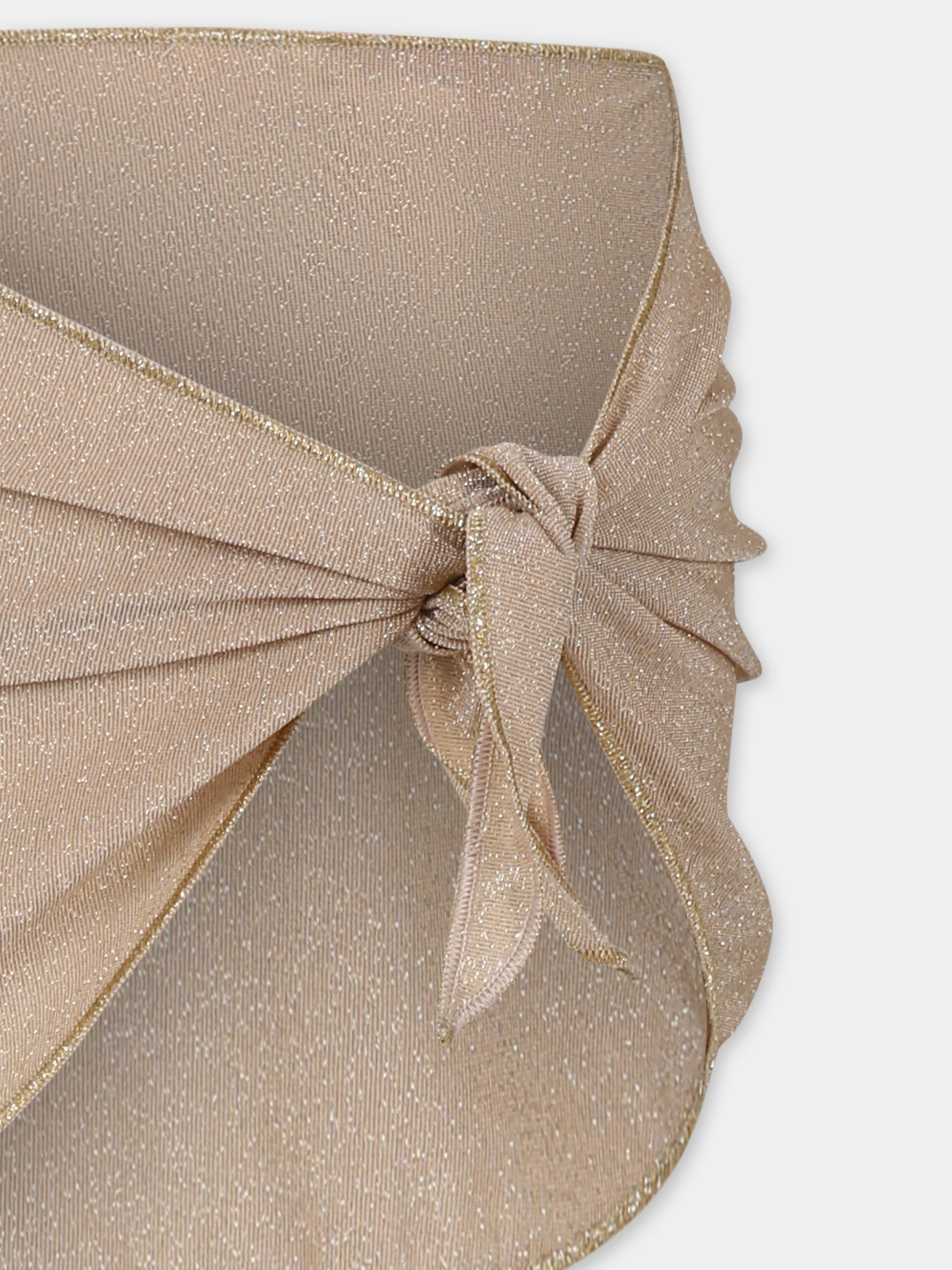 Copricostume oro per bambina,Mc2 Saint Barth,SER0003 01163H