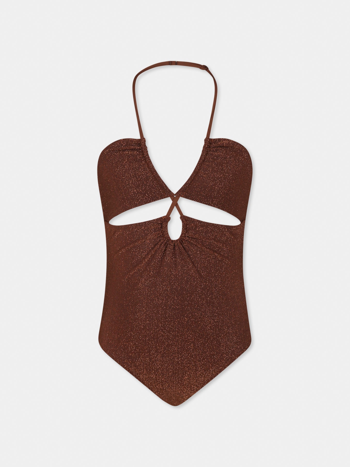 Brown swimsuit for girl