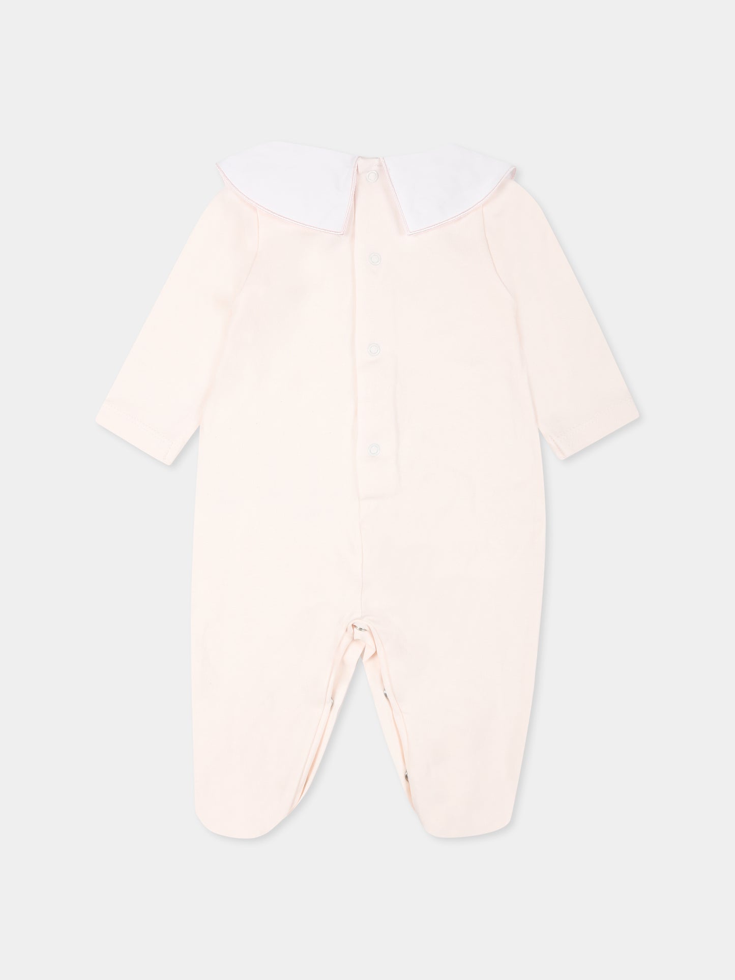 Tutina rosa per neonata con orsetti e logo,Nanán,E25576R