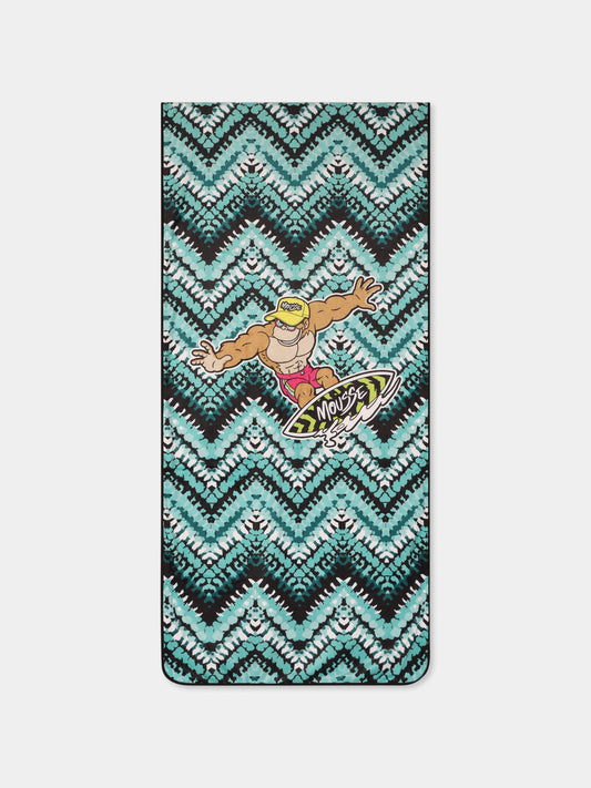 Telo mare multicolor per bambino con scimmia,Mousse Kids,SKTM383