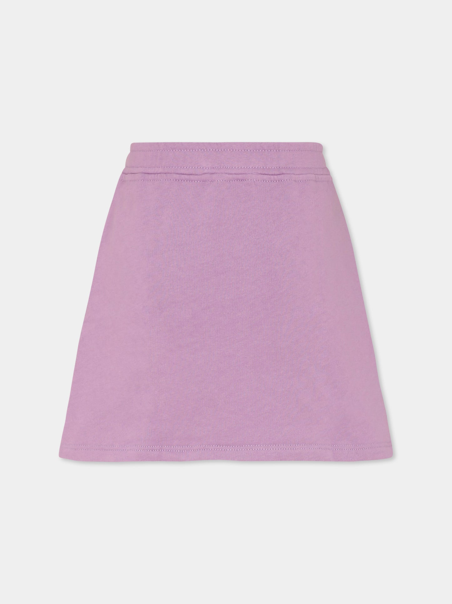 Gonna viola per bambina con bambola,Mousse Kids,SKG374L