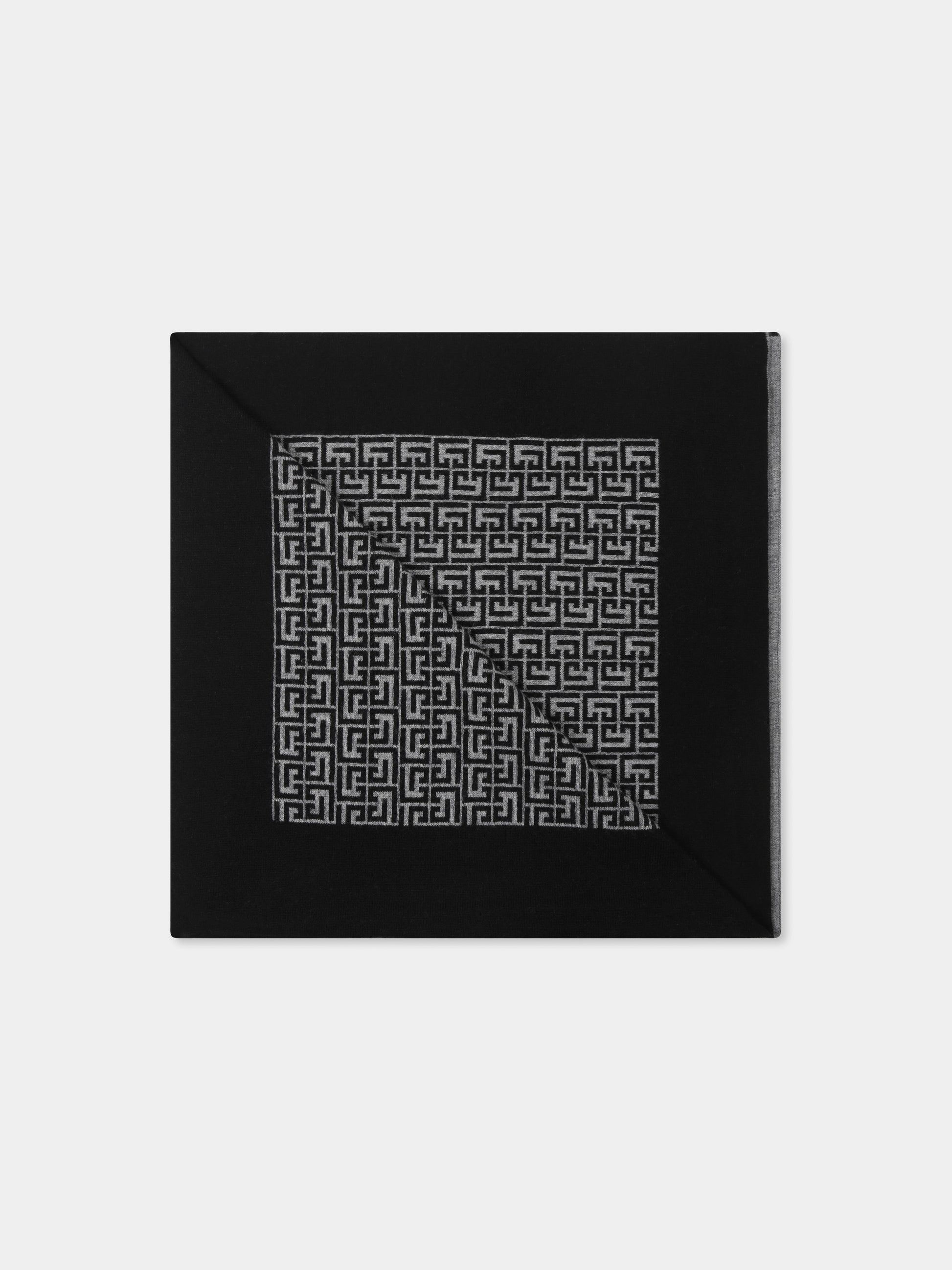 Coperta grigia per neonati con labirinto Balmain,Balmain Kids,BT0530 W0122 930GR