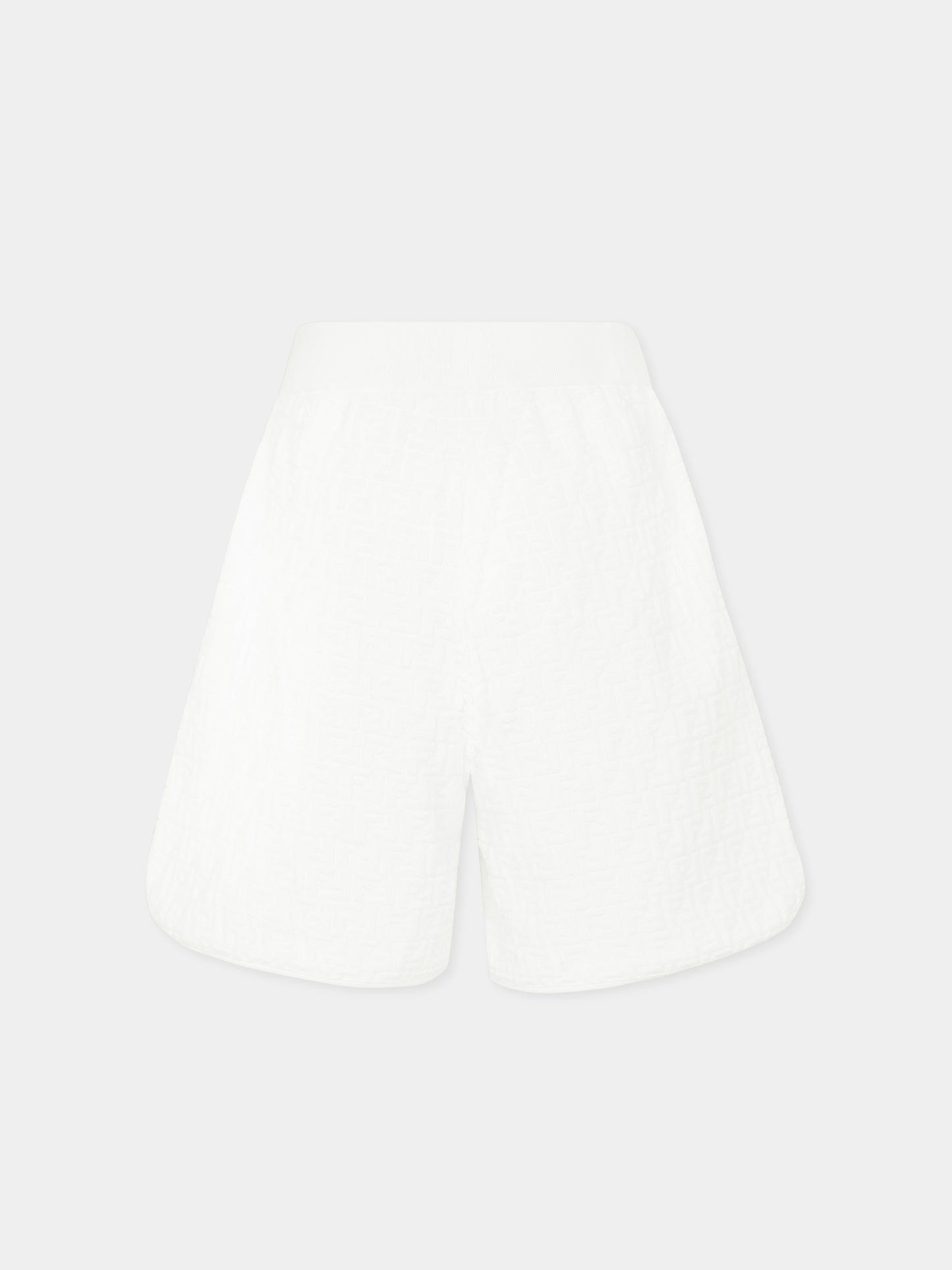 White shorts for boy with FF