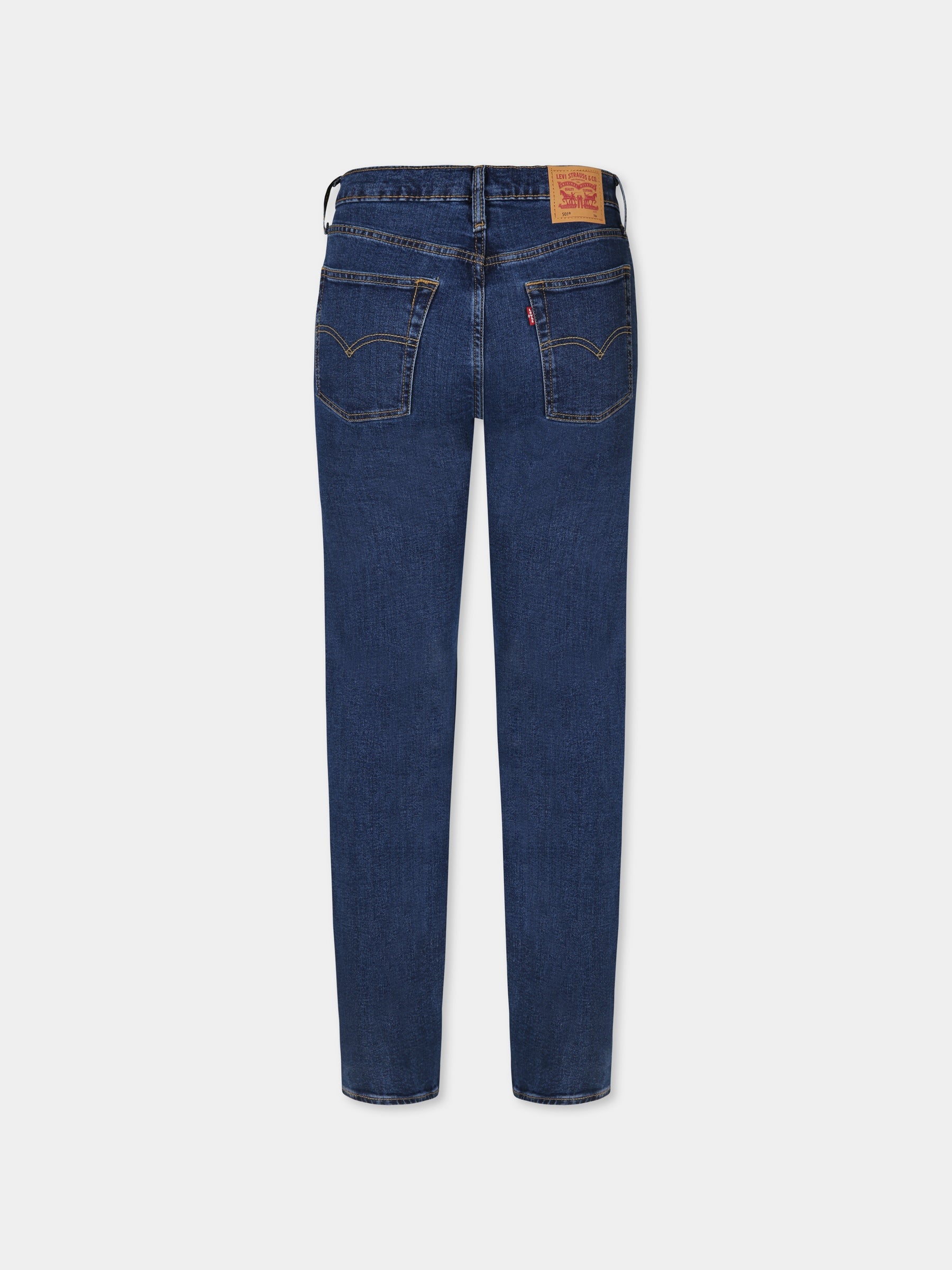 Jeans blu 501 per bambino,Levi's Kids,23WLK9EG996 D5Z