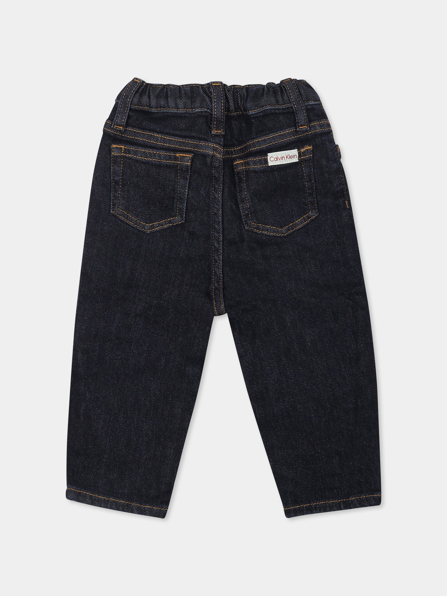 Jeans blu per neonato,Calvin Klein Kids,IN0IN00219 1BJ