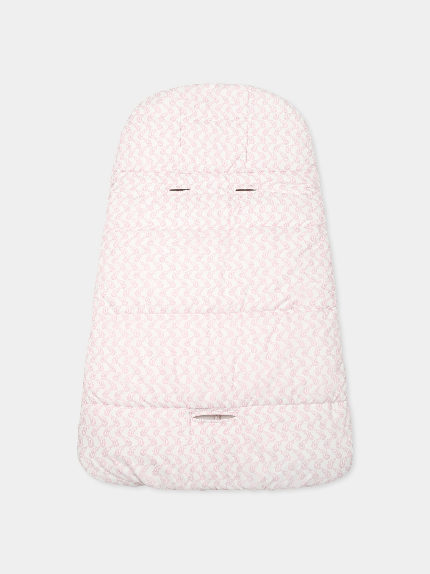 Pink sleeping bag for baby girl