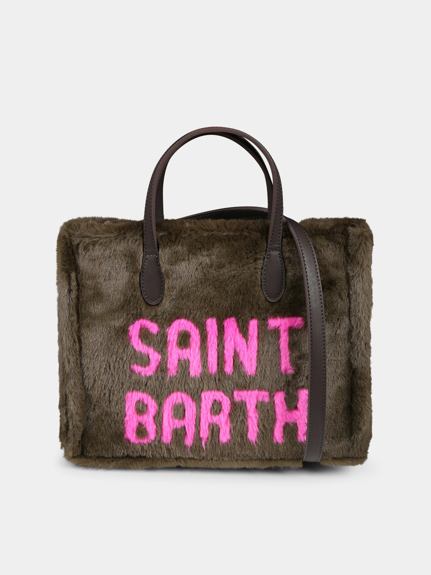 Borsa verde Vivian per bambina con logo,Mc2 Saint Barth,VIV0002 00235C