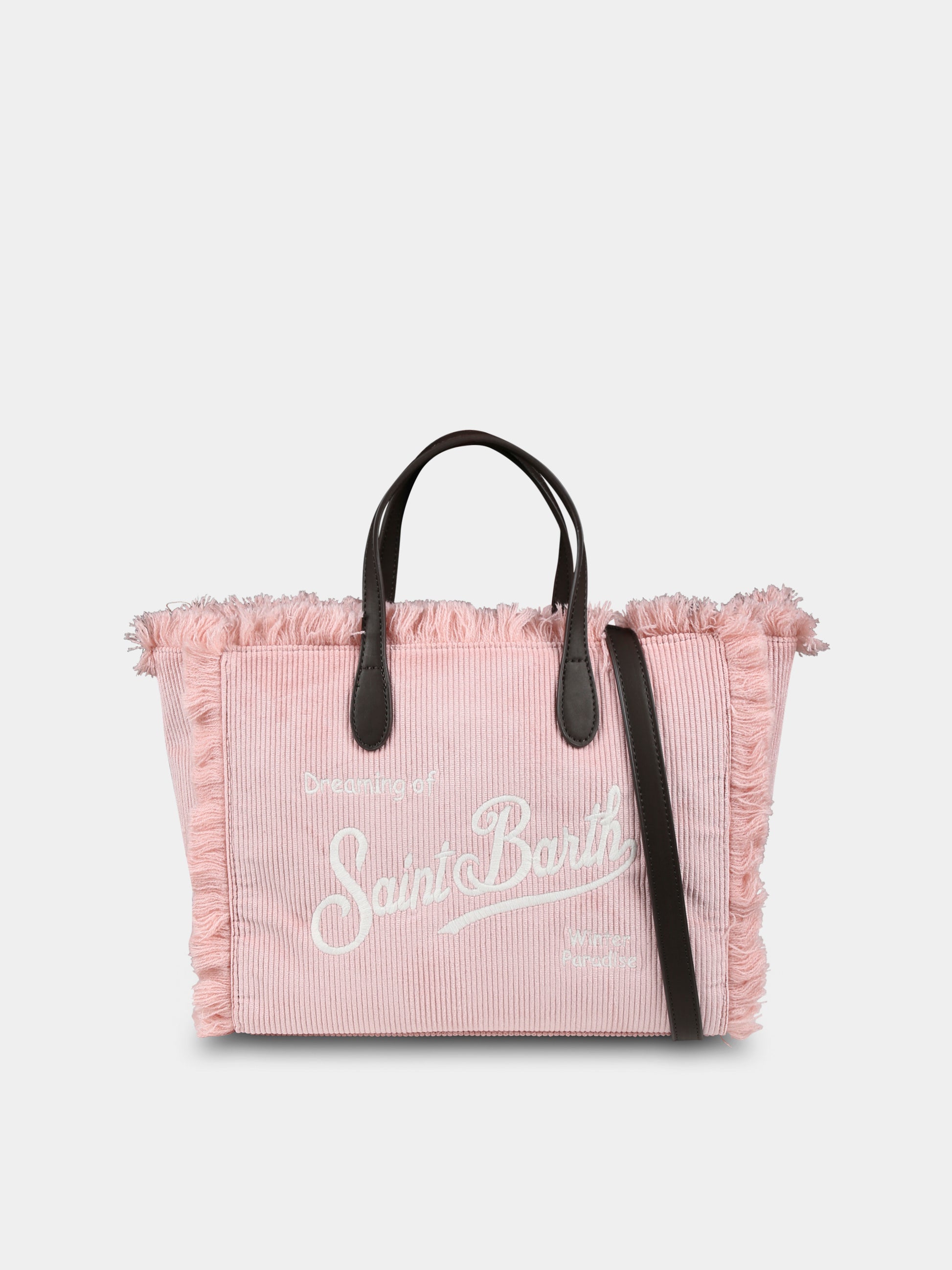 Borsa rosa Colette per bambina con logo,Mc2 Saint Barth,COL0003 00382G