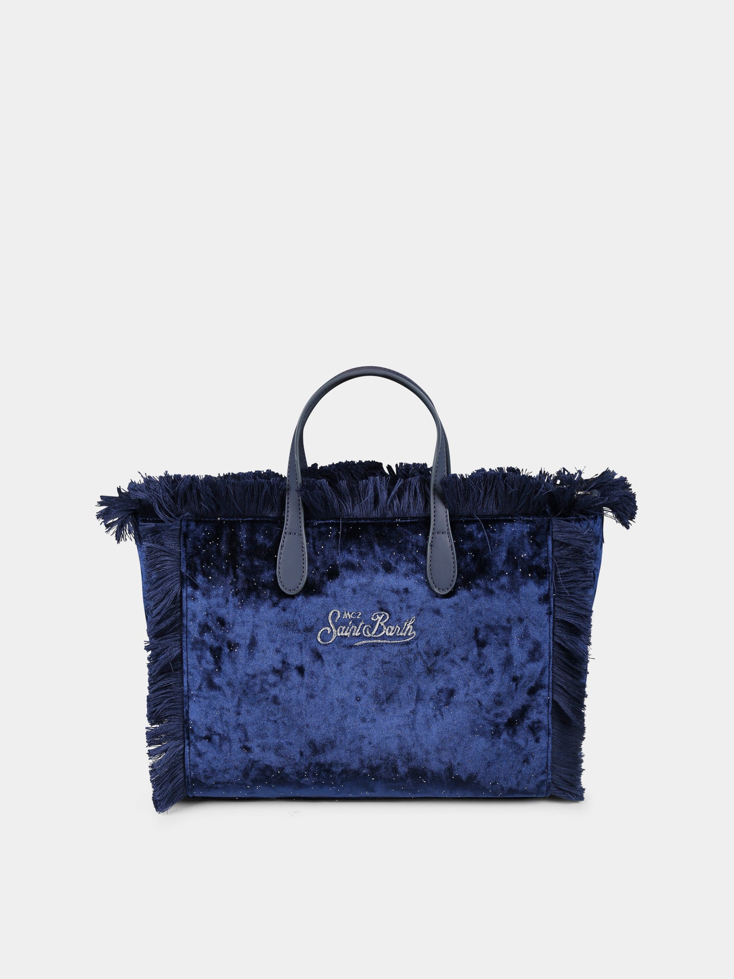 Borsa blu Colette per bambina con logo,Mc2 Saint Barth,COL0003 00221G