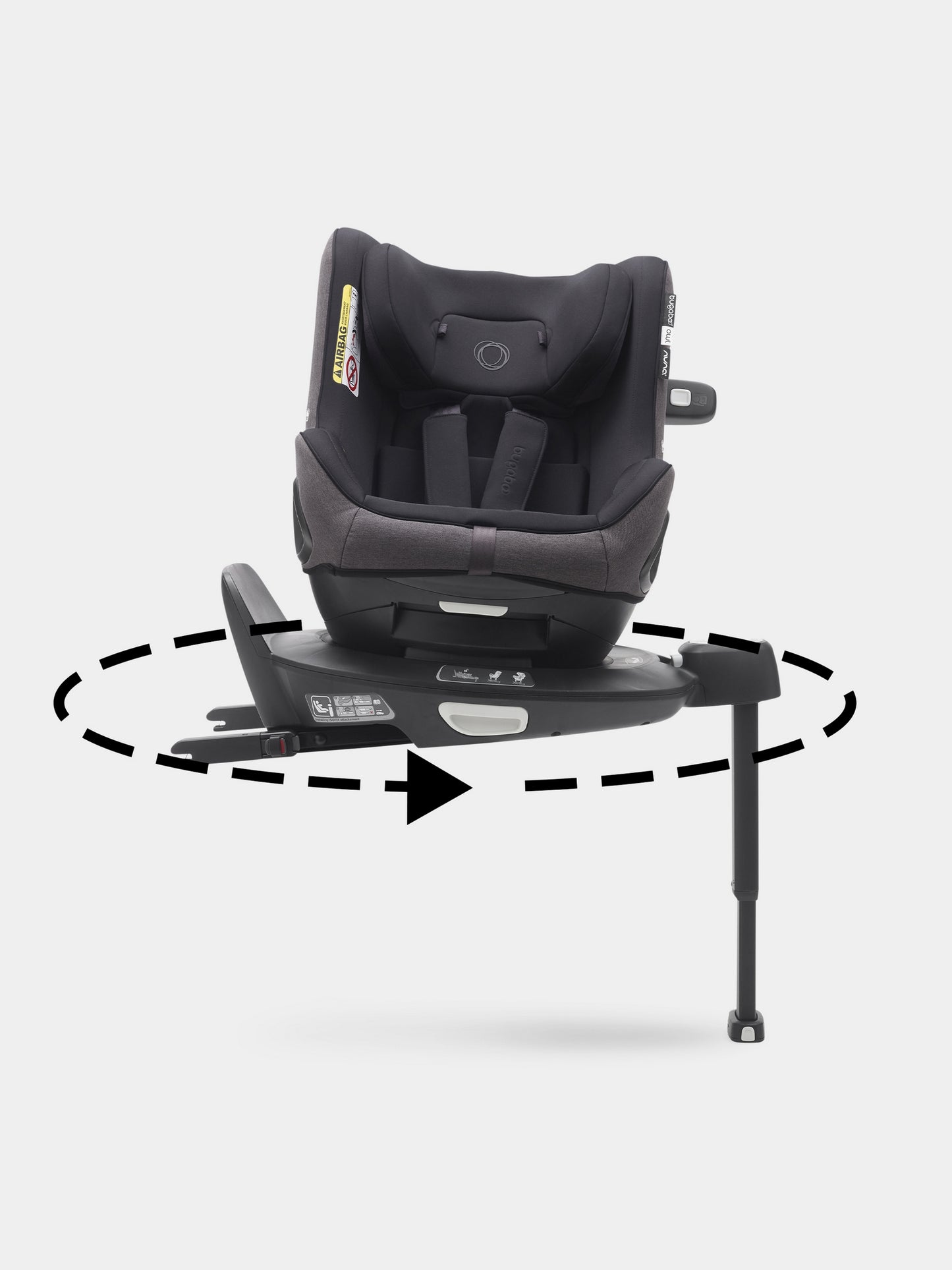 Seggiolino auto Bugaboo Owl by Nuna Nero per neonati