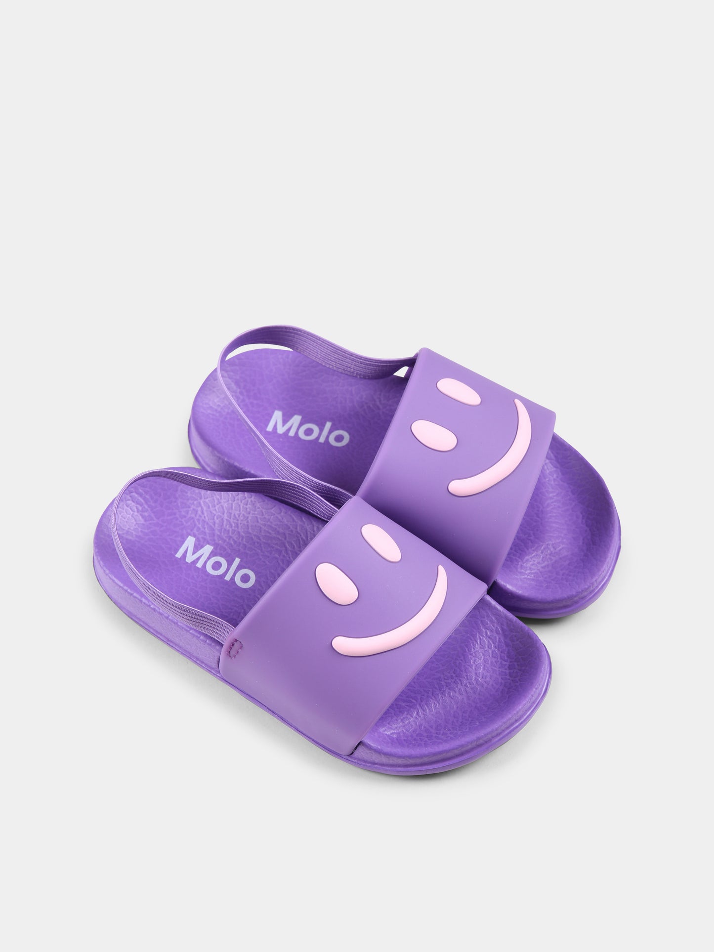 Ciabatte viola Zhappy  per bambina con smile,Molo,7S25U201 5403-