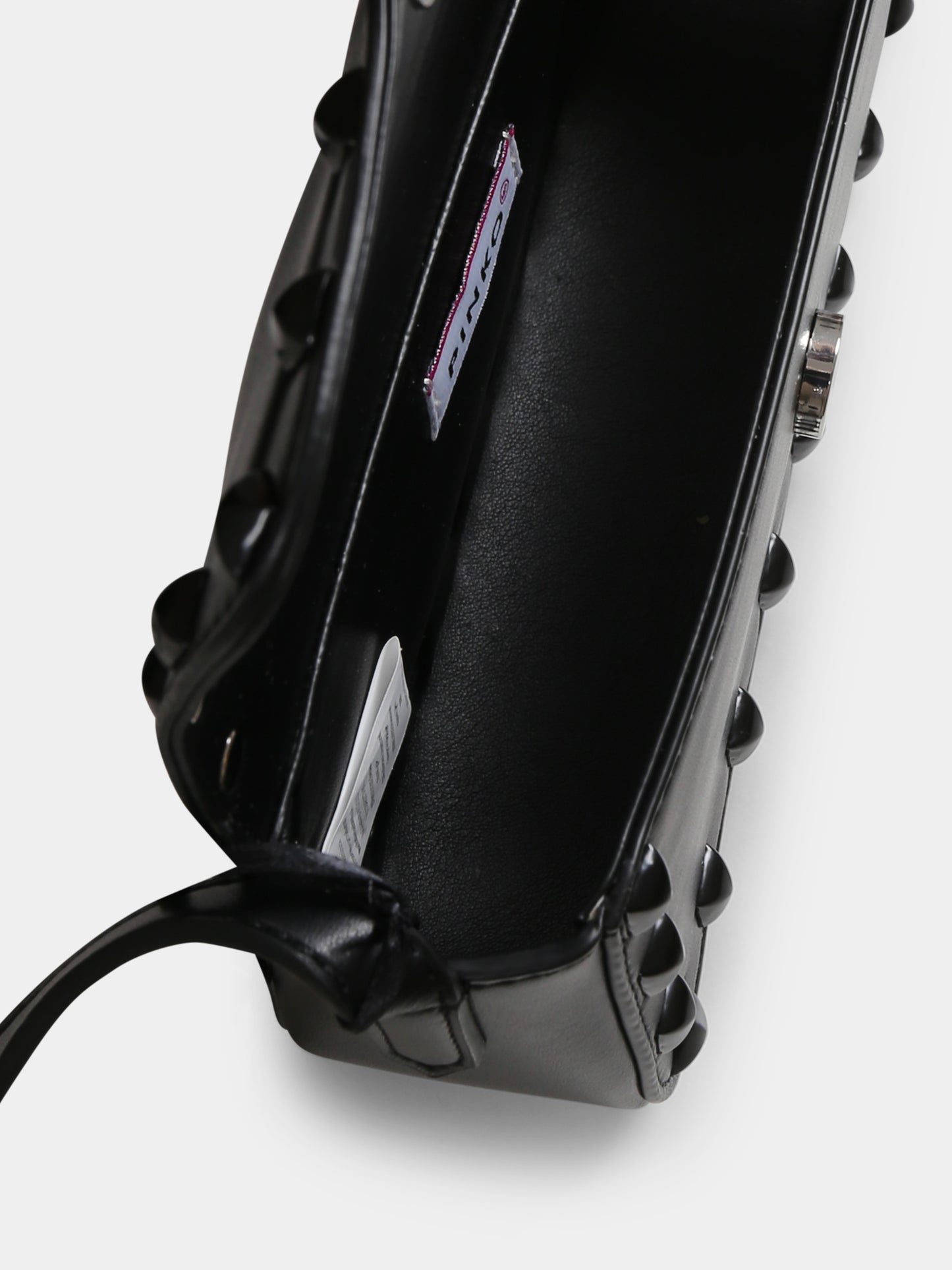 Borsa nera per bambina con logo,Pinko,F4PIJGBA069 110