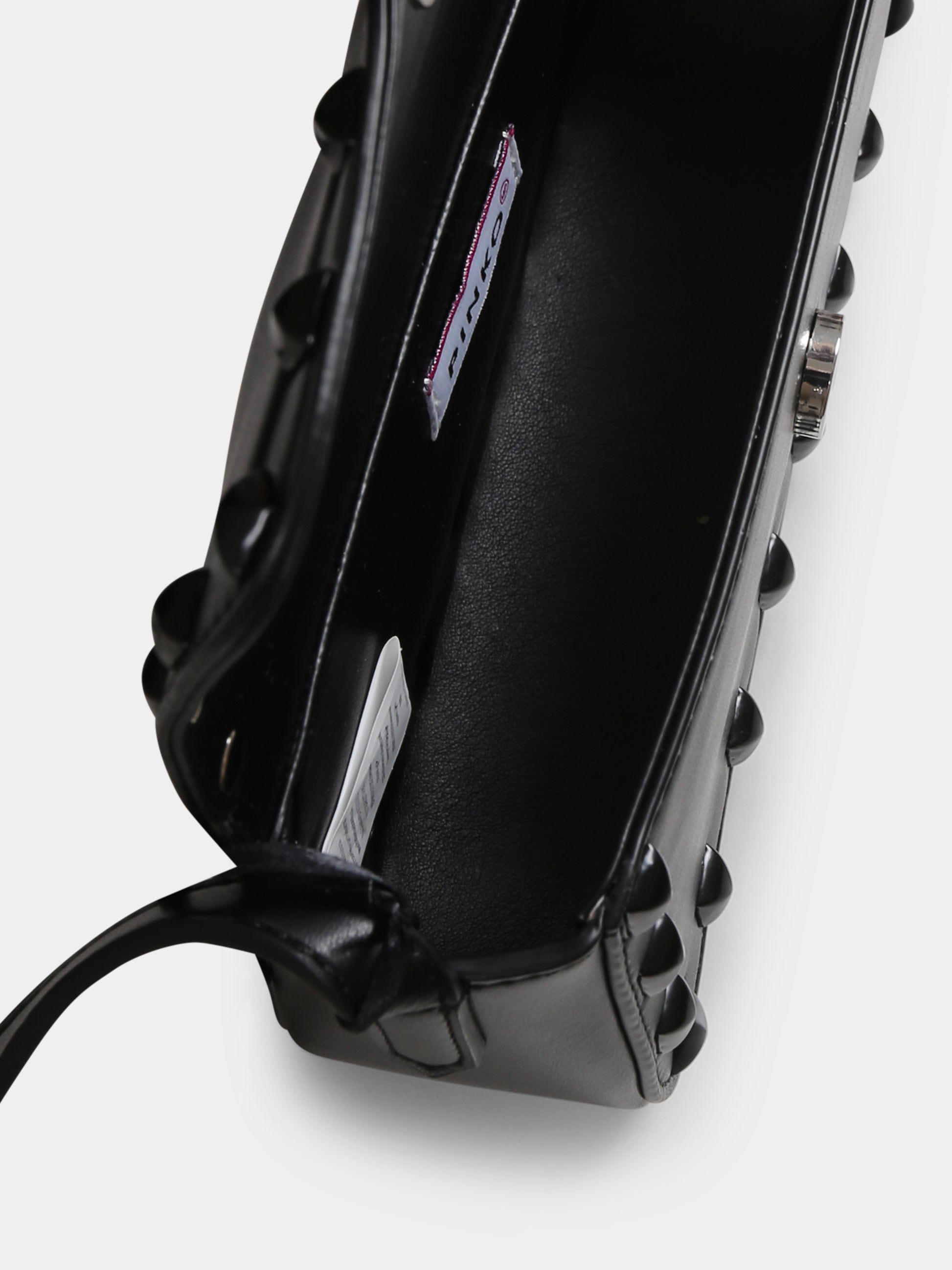 Borsa nera per bambina con logo,Pinko,F4PIJGBA069 110