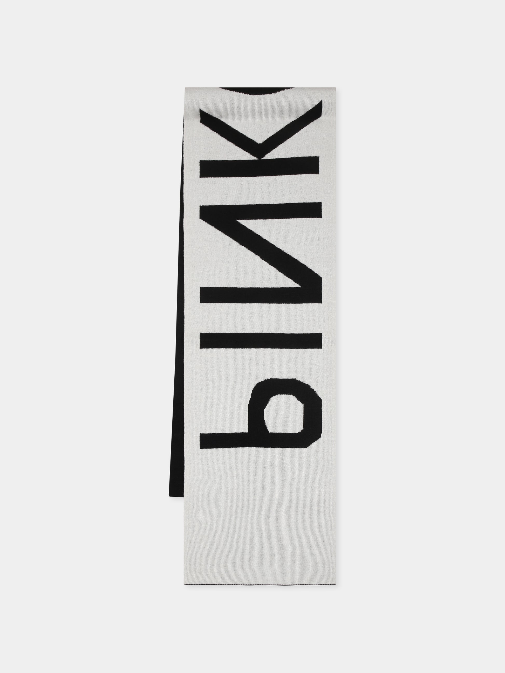 Sciarpa nera per bambina con logo,Pinko,F4PIJGSC098 110