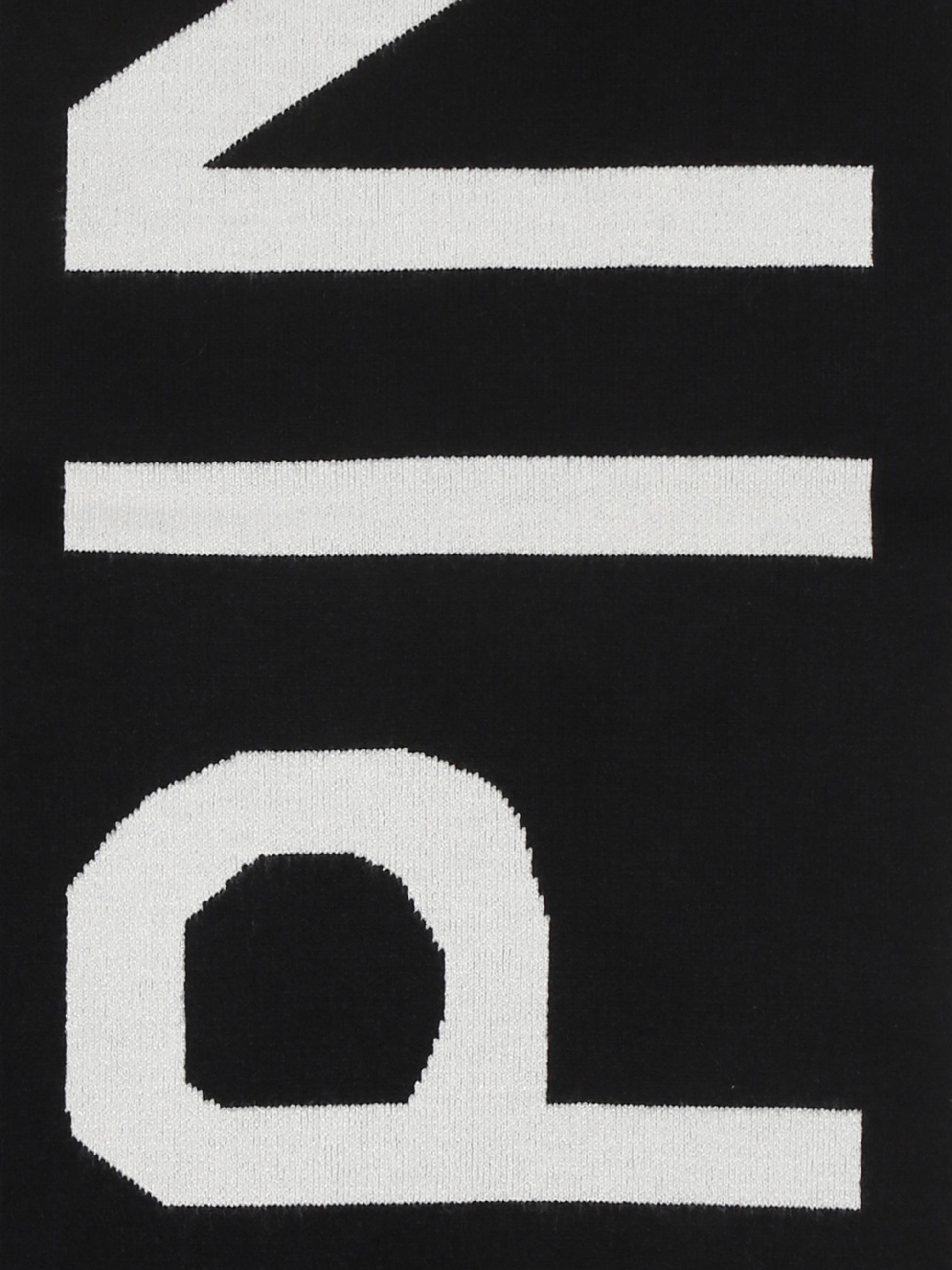 Sciarpa nera per bambina con logo,Pinko,F4PIJGSC098 110