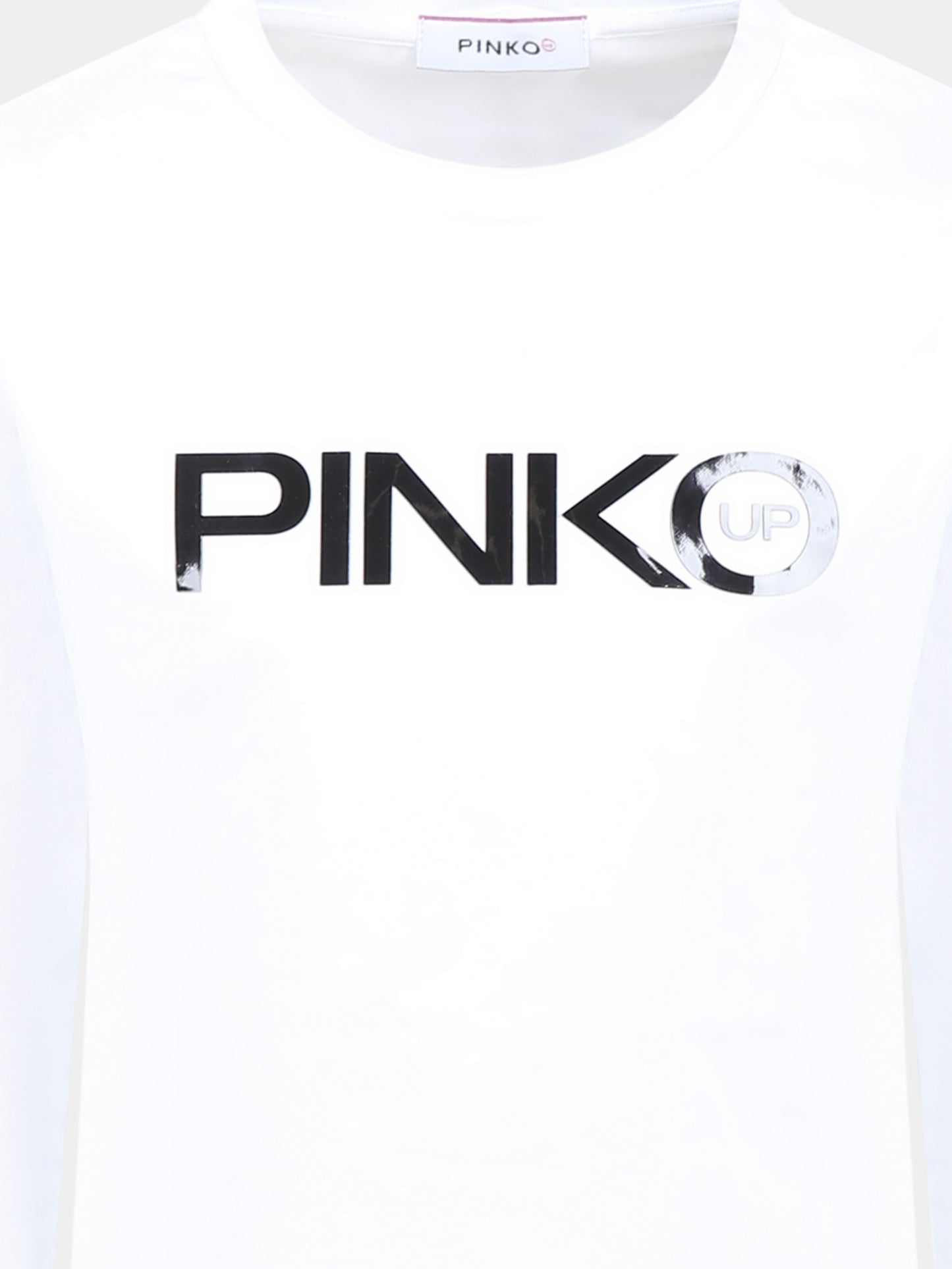 White t-shirt for girl with logo