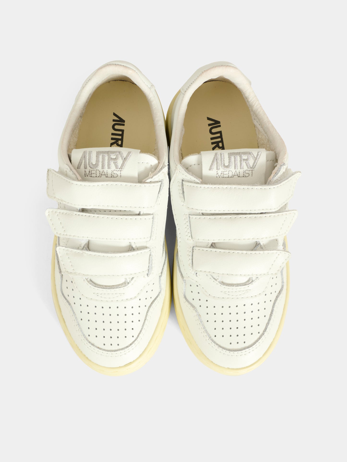 Sneakers bianche per bambini con logo,Autry,KILK FF03