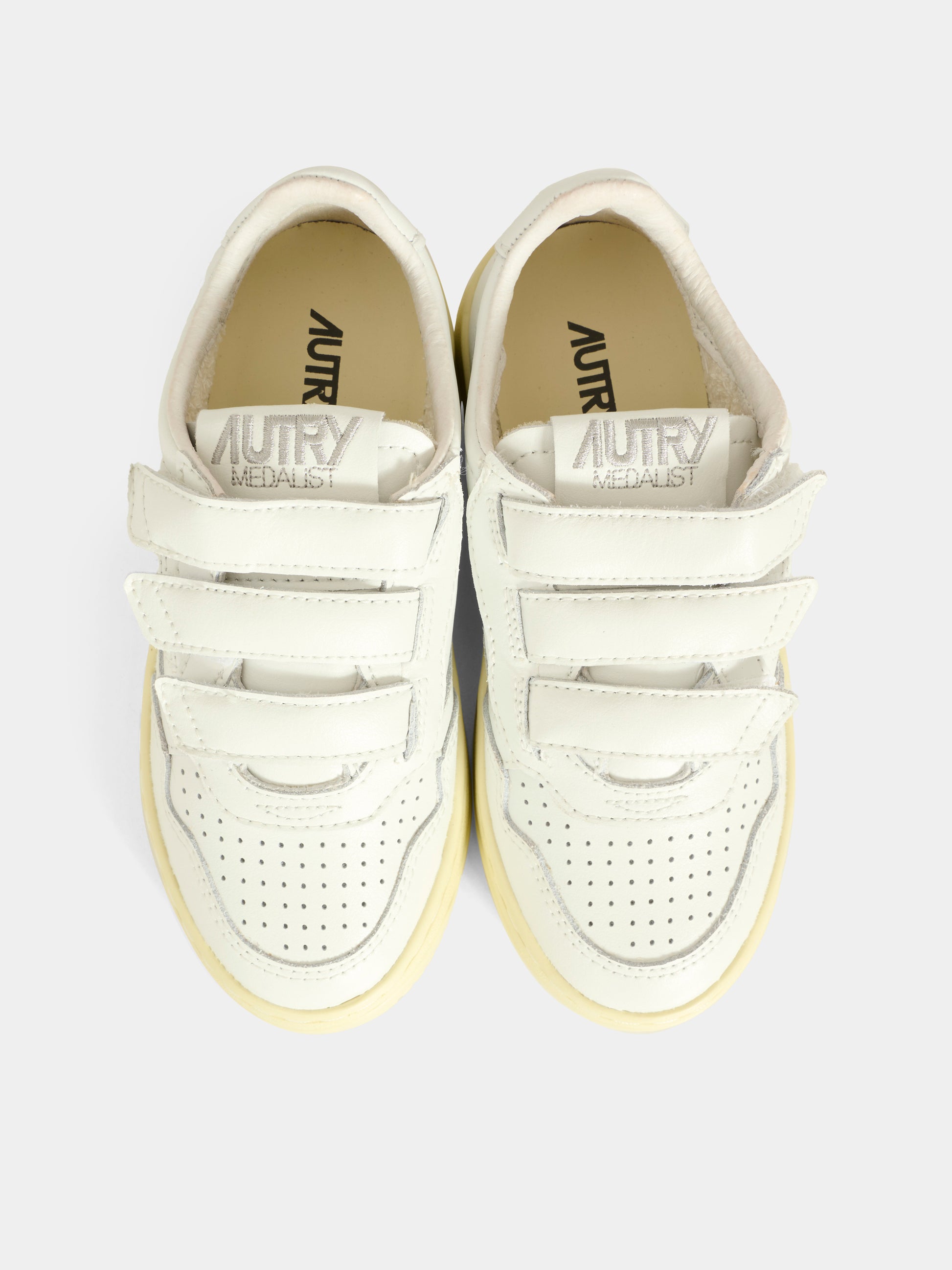 Sneakers bianche per bambini con logo,Autry,KILK FF03