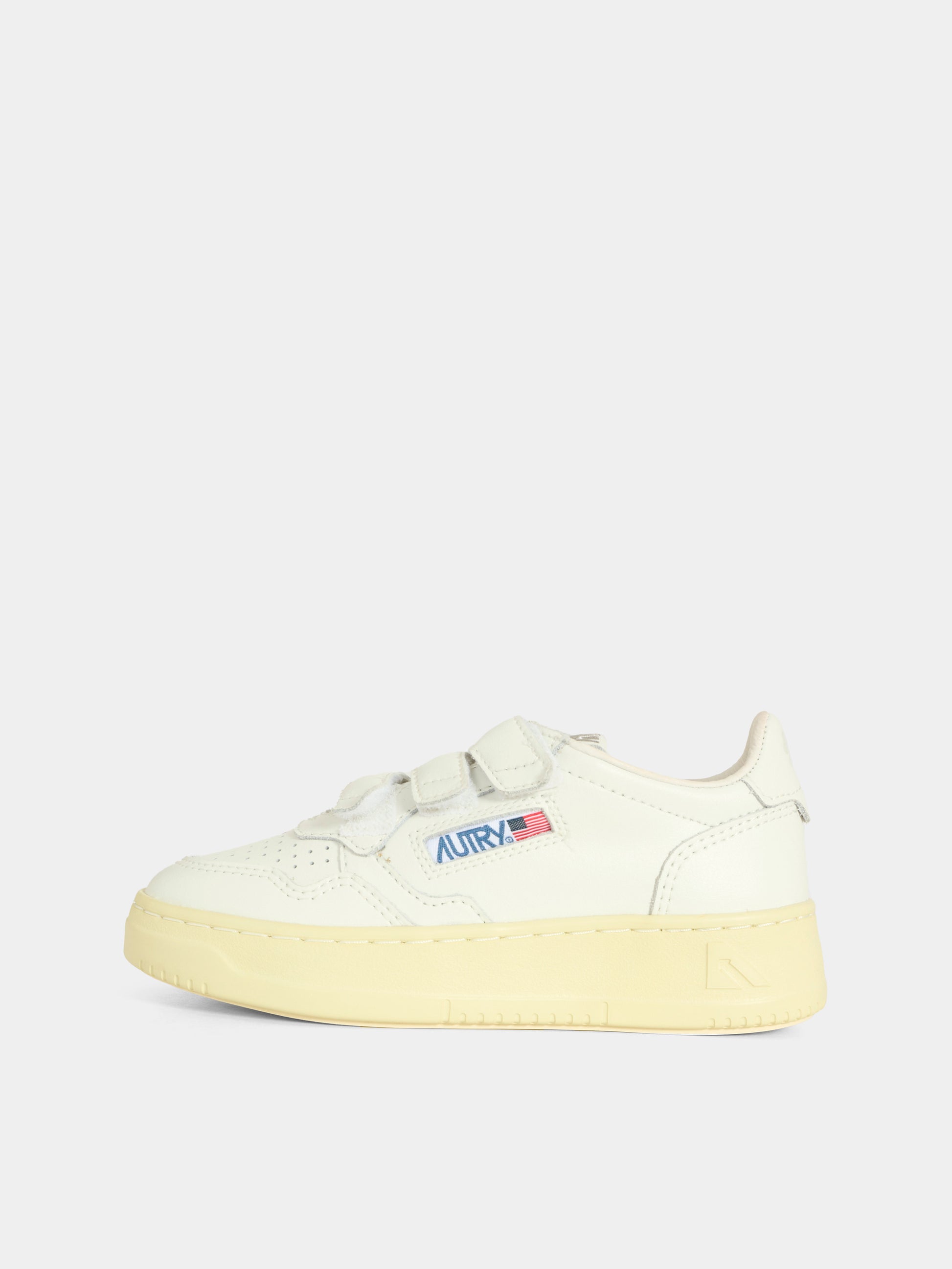 Sneakers bianche per bambini con logo,Autry,KILK FF03