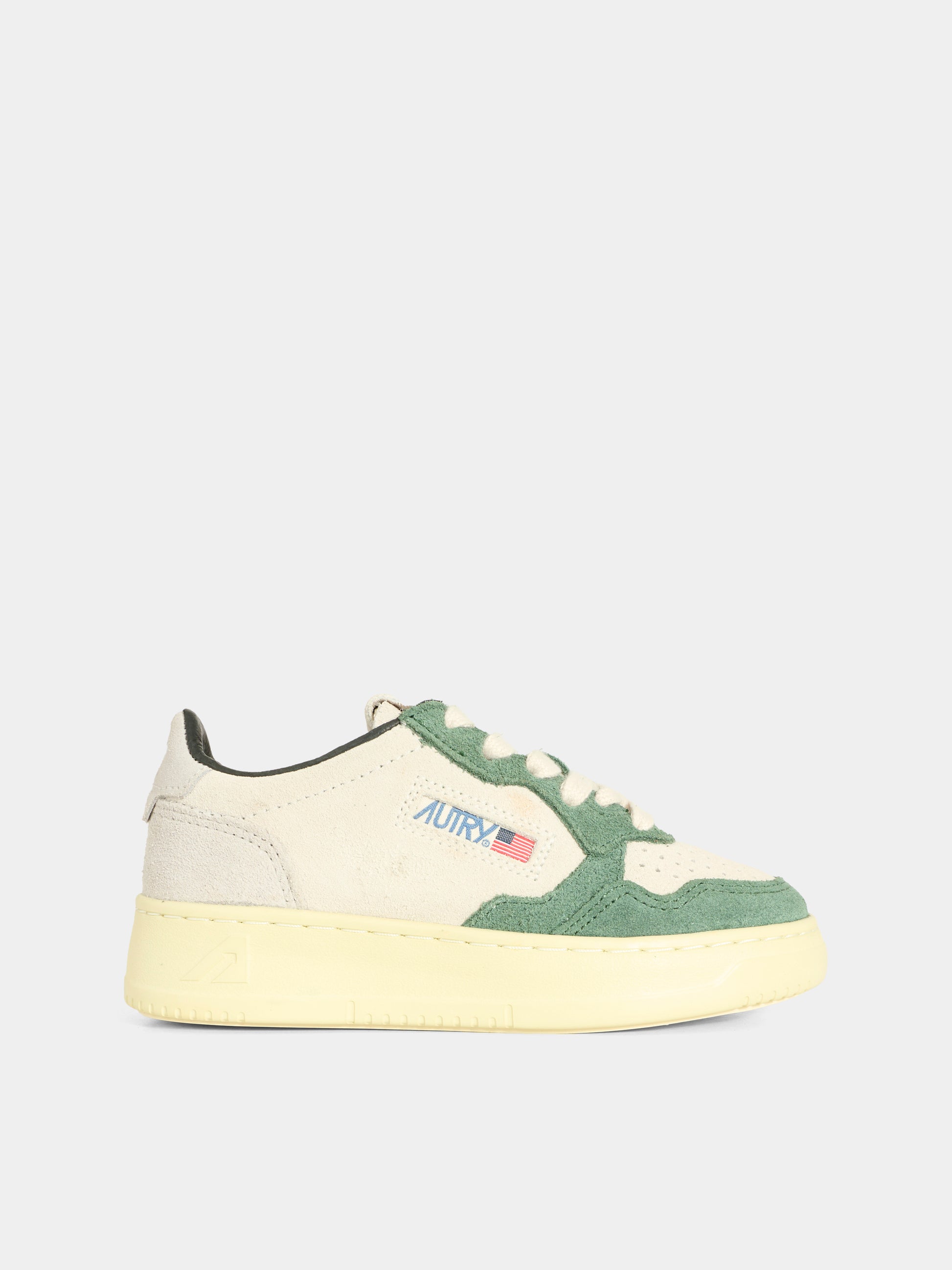 Sneakers avorio per bambino con logo,Autry,KULK 3U03