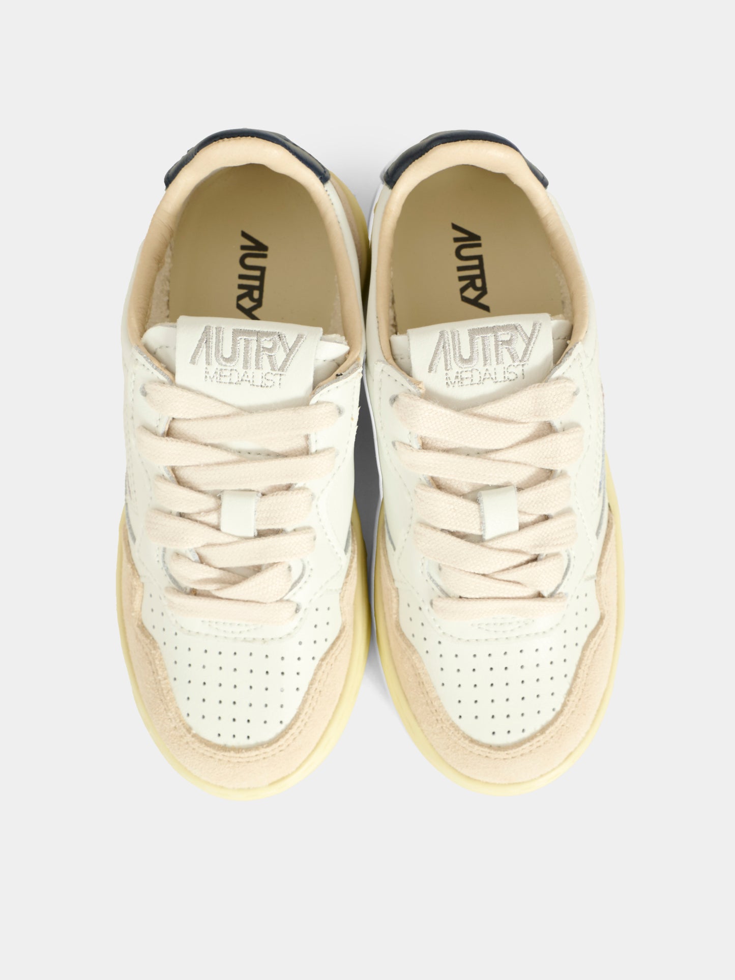 Sneakers bianche per bambini con logo,Autry,KULK FS06