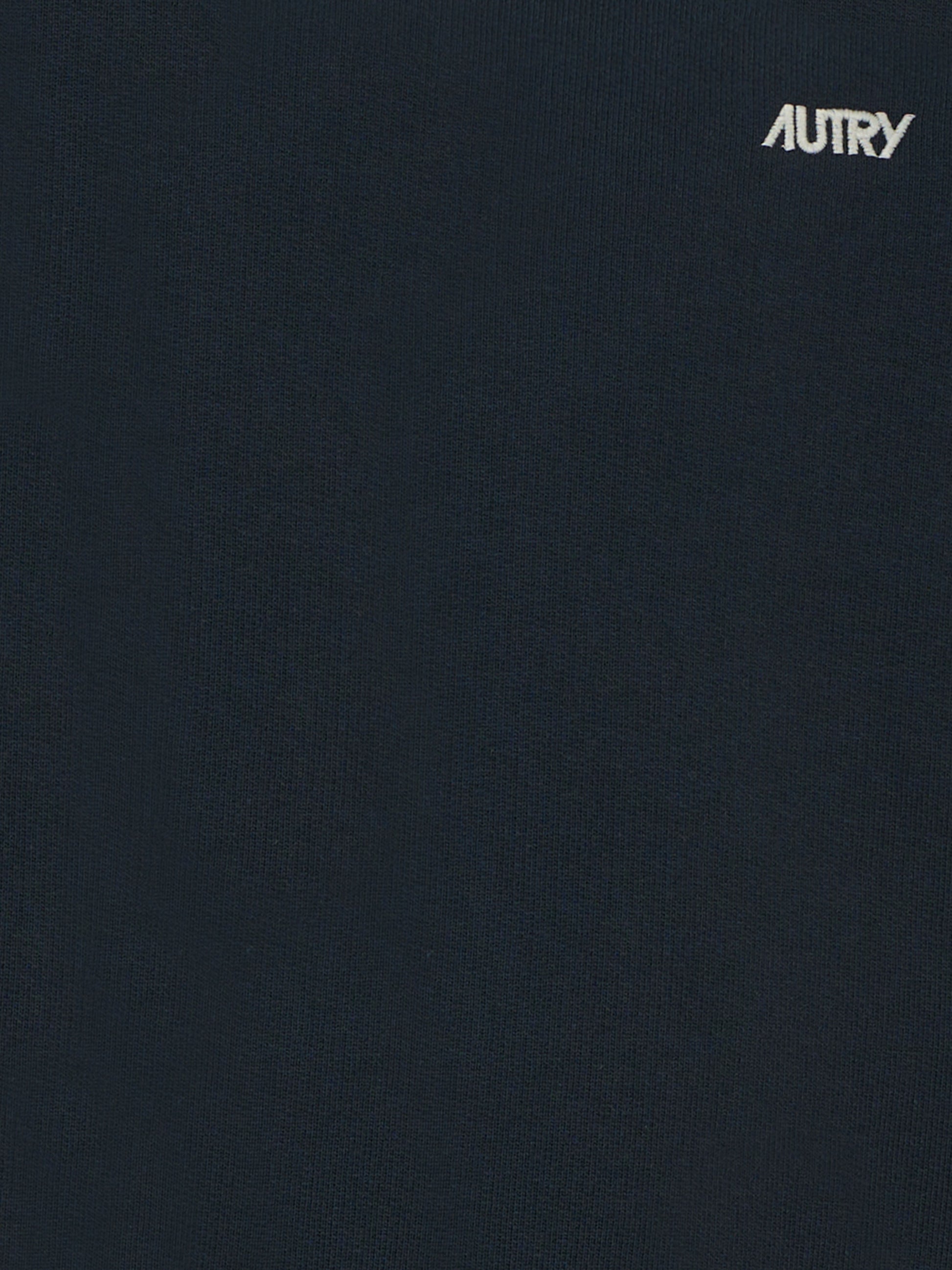 Felpa blu per bambini con logo ricamato,Autry,KSPK P3JV