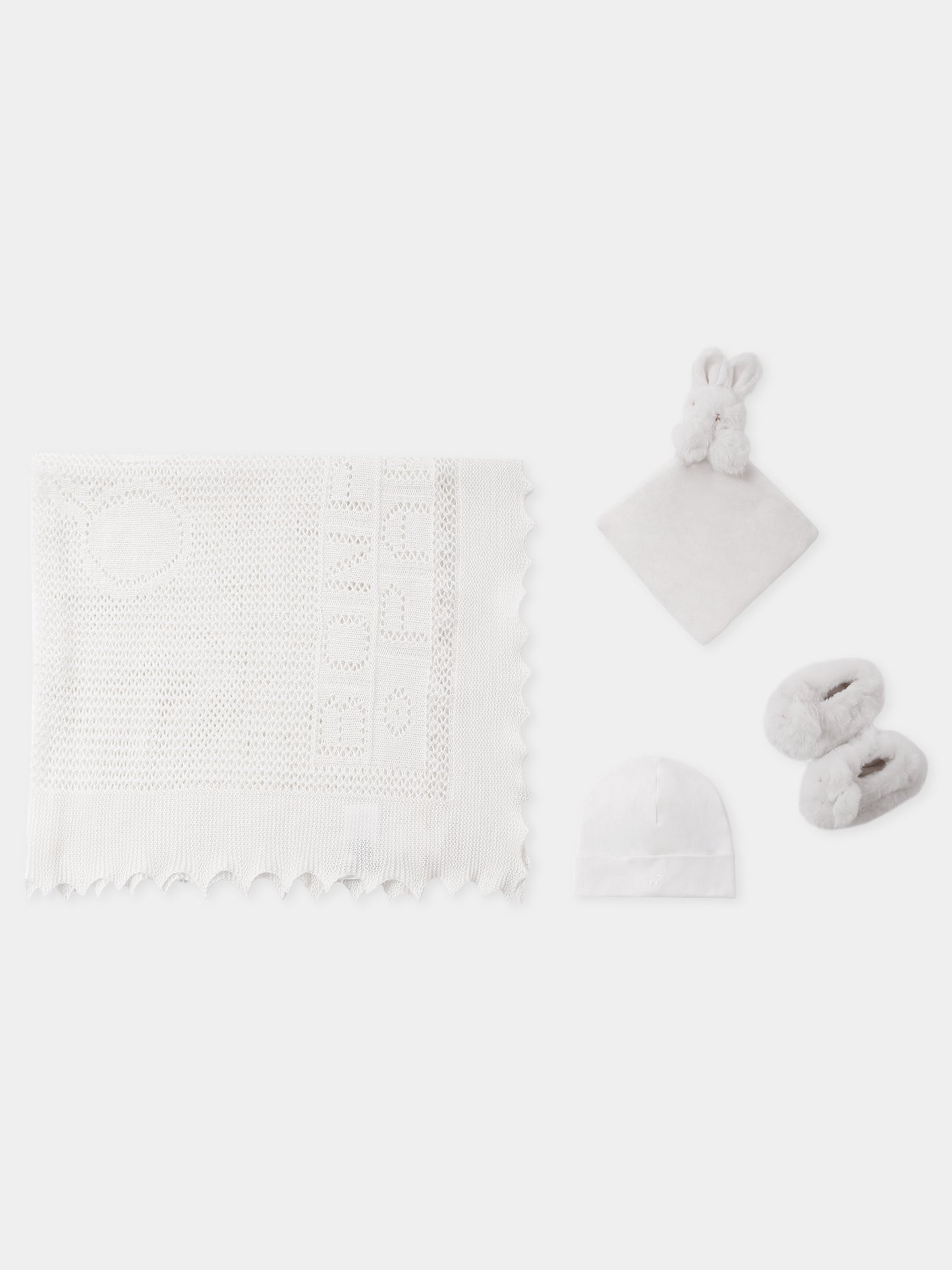 Set accessori bianco per neonati con ciliegia,Bonpoint,PERZKID00102 002