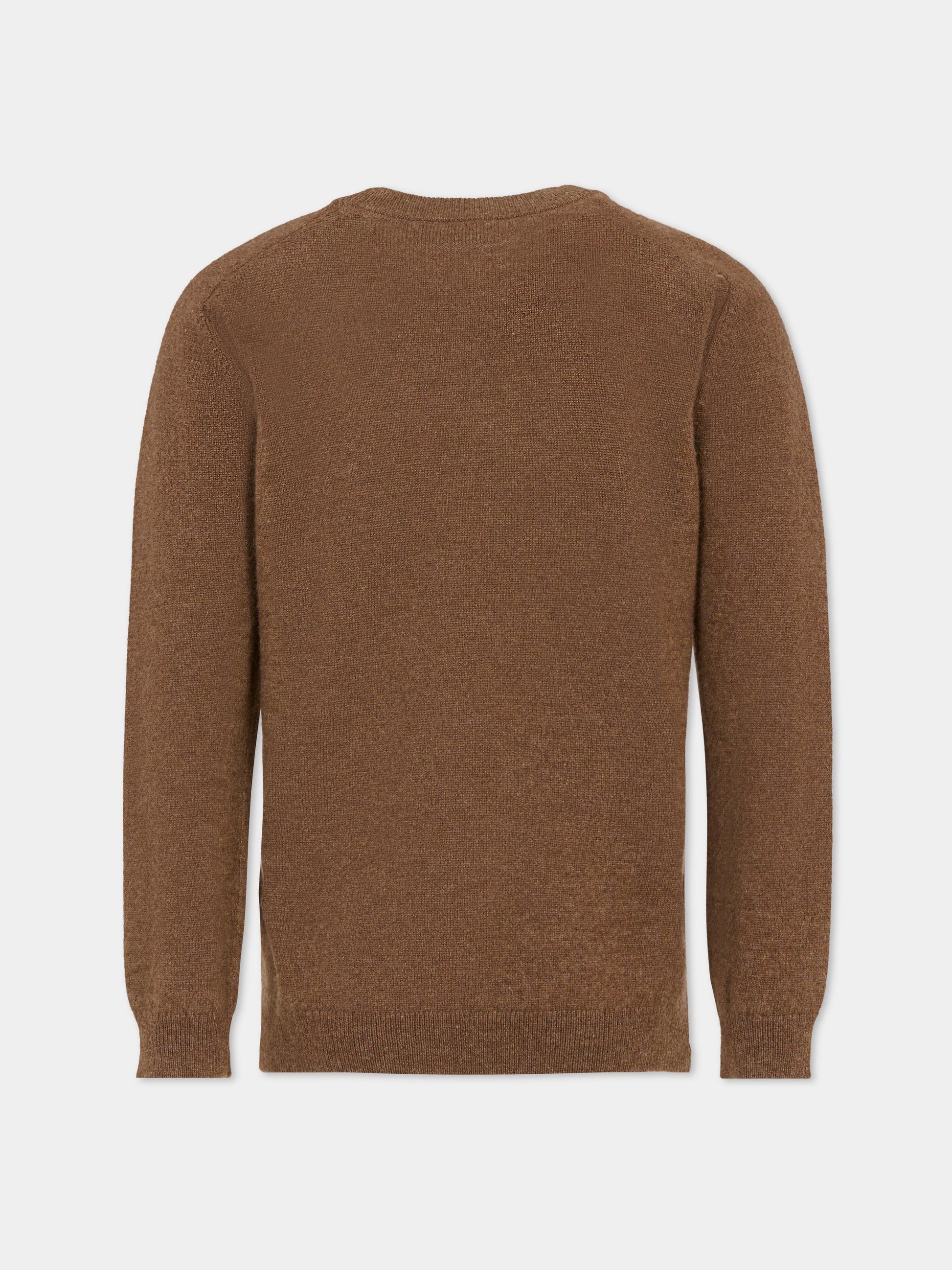 Maglione marrone per bambino con cane e logo,Bonpoint,W05BJUK00010 167