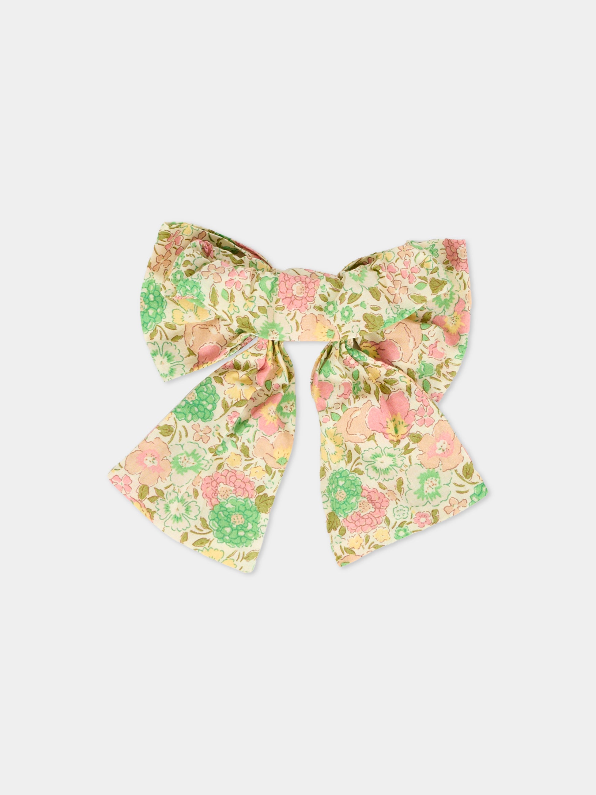 Elastico multicolor per bambina con stampa floreale,Bonpoint,W05GHAW00014 521