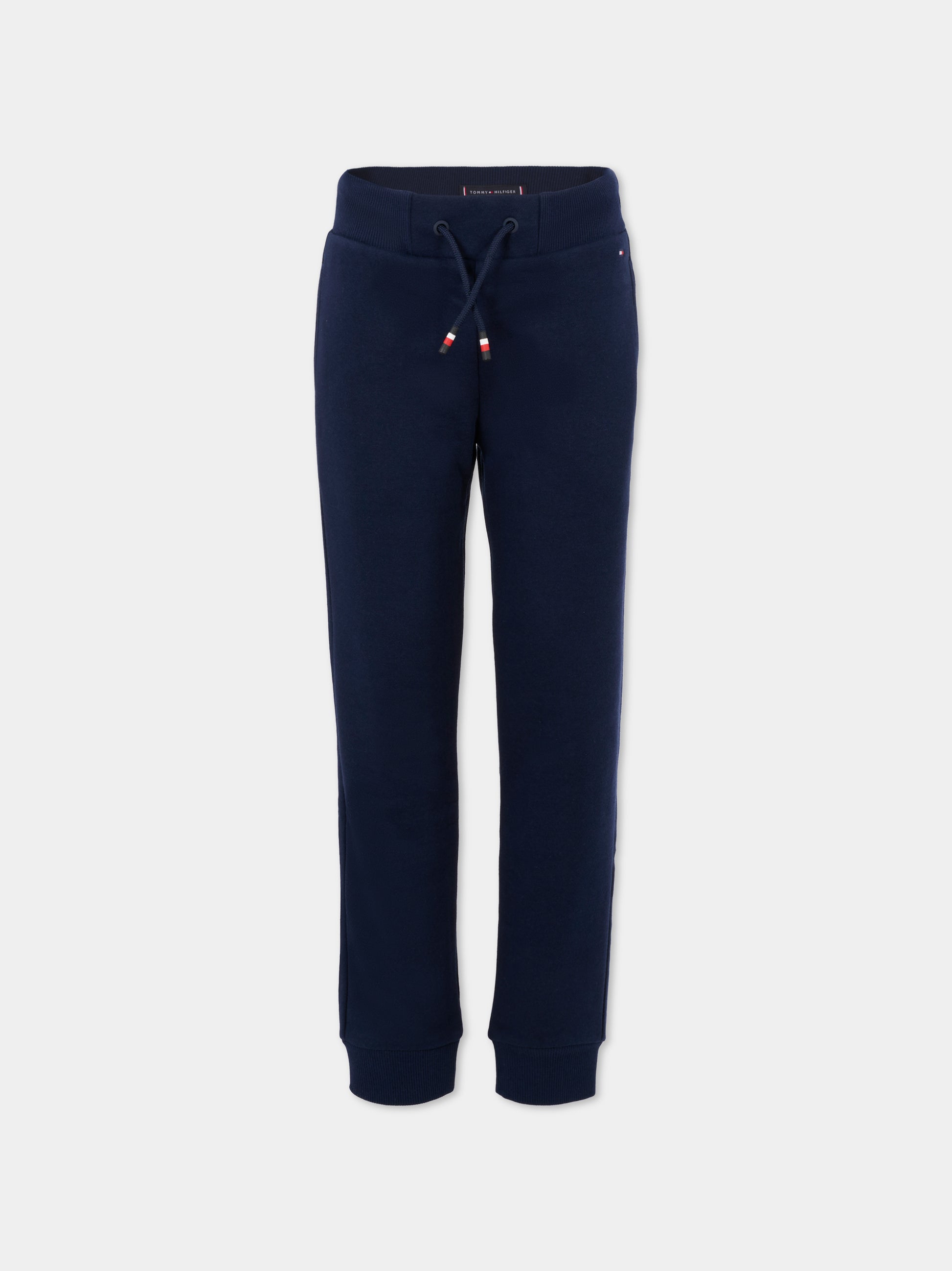 Pantaloni blu da tuta per bambino con logo,Tommy Hilfiger Junior,25CTHKB0KB09694 C1G