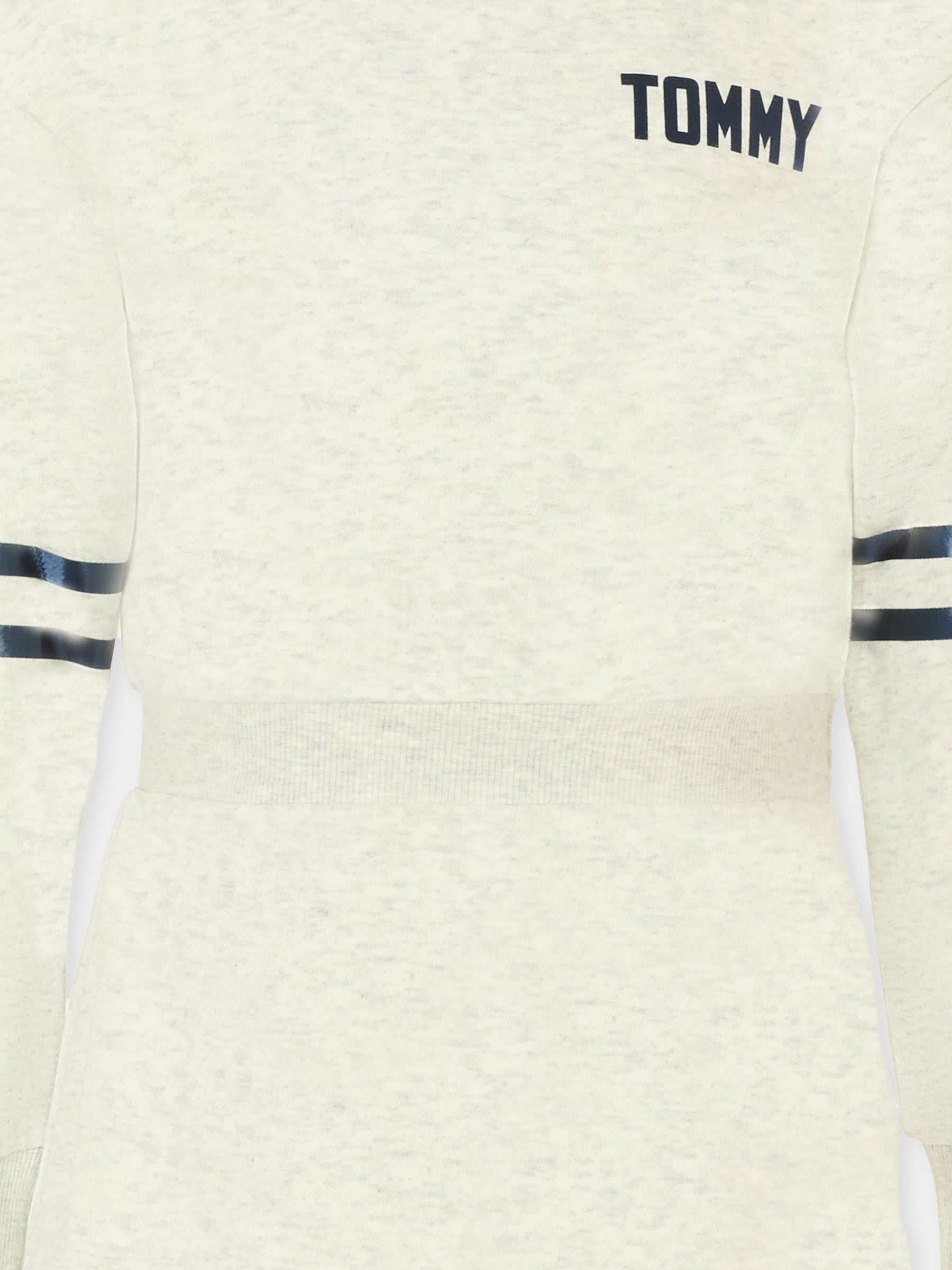 Vestito grigio per bambina con logo blu,Tommy Hilfiger Junior,25CTHKG0KG08711 P09