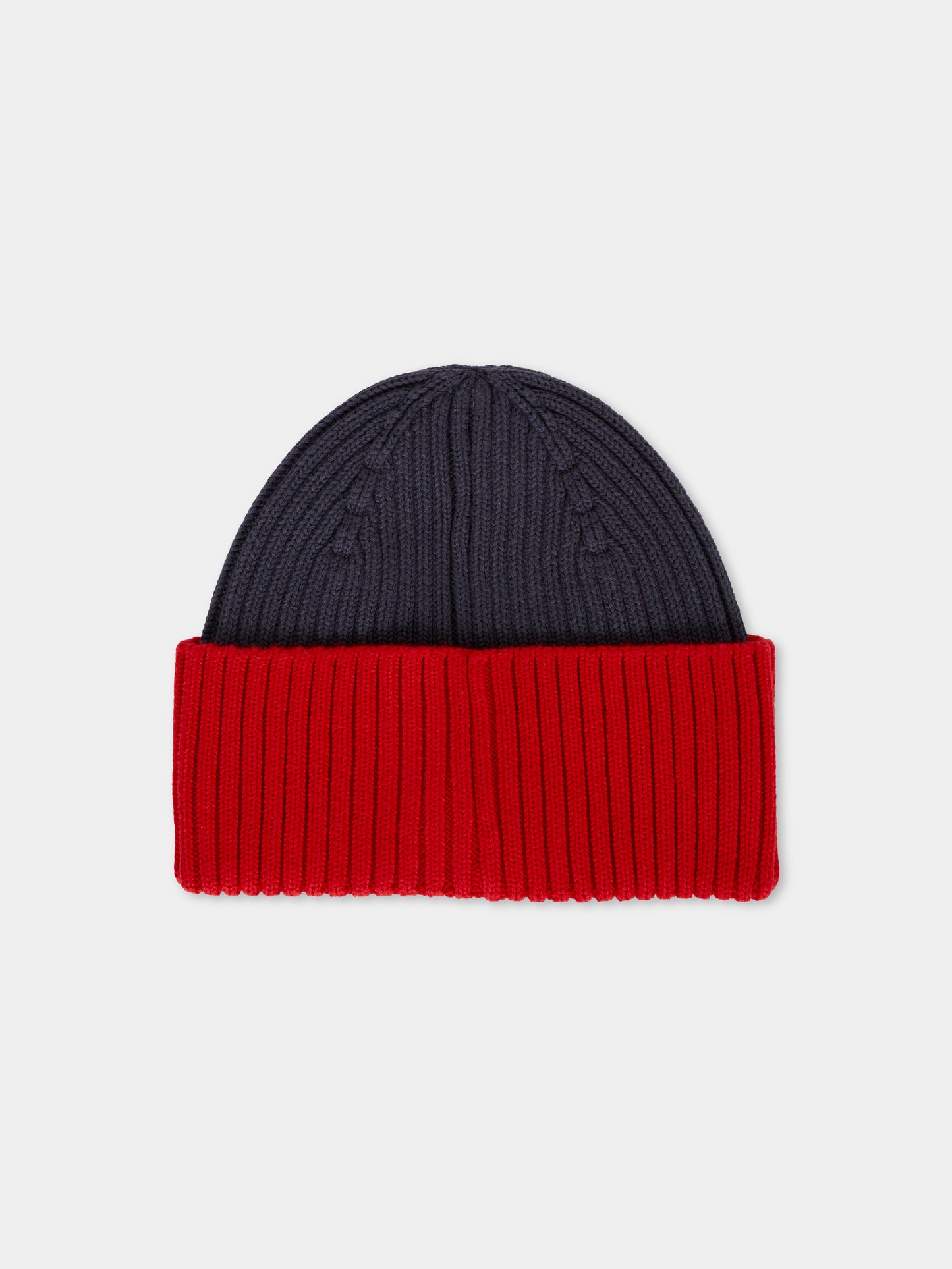 Berretto blu per bambino con patch logato,Tommy Hilfiger Junior,25CTAAU0AU01981 DW6